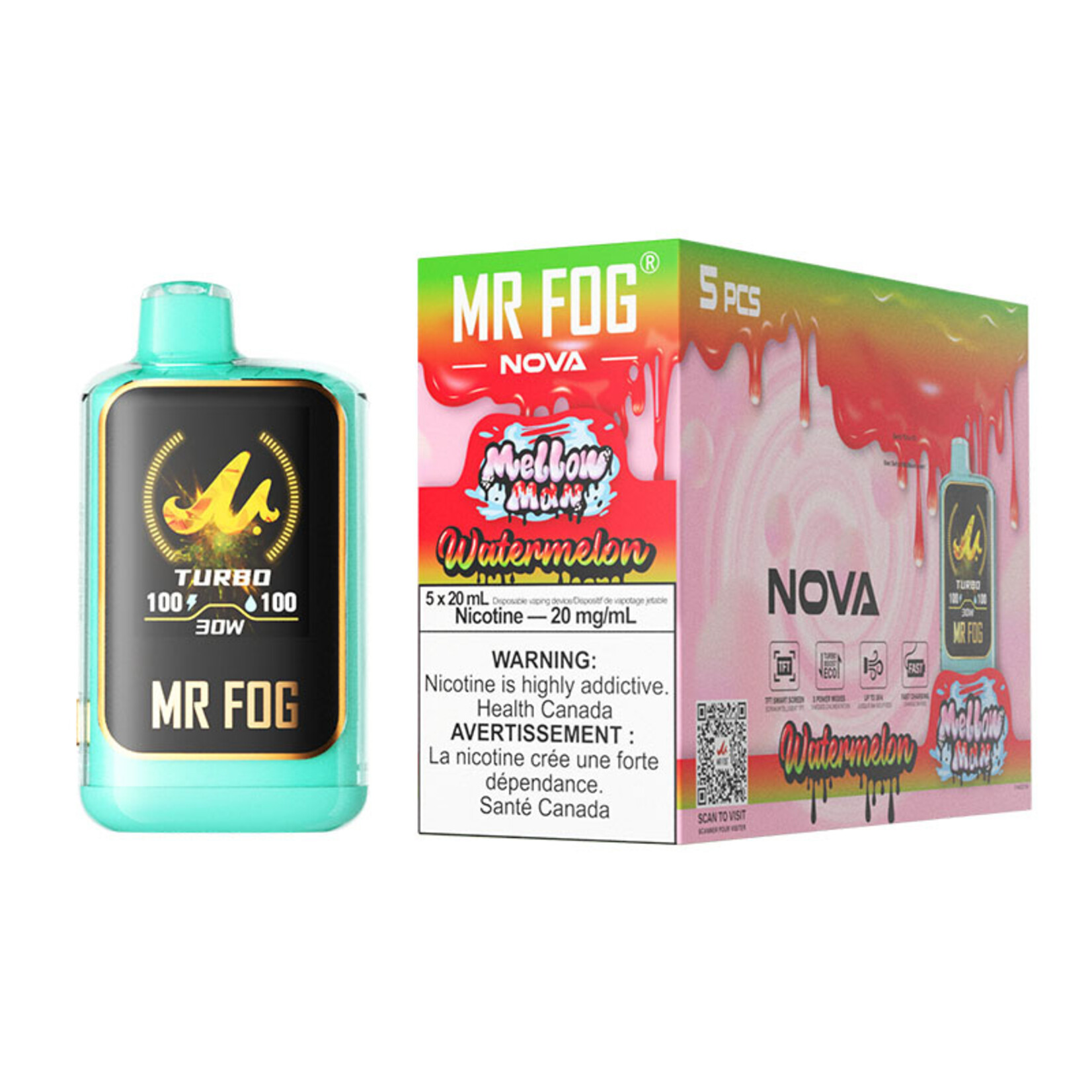MR FOG NVMM03 - MR FOG NOVA Mellow Man Watermelon