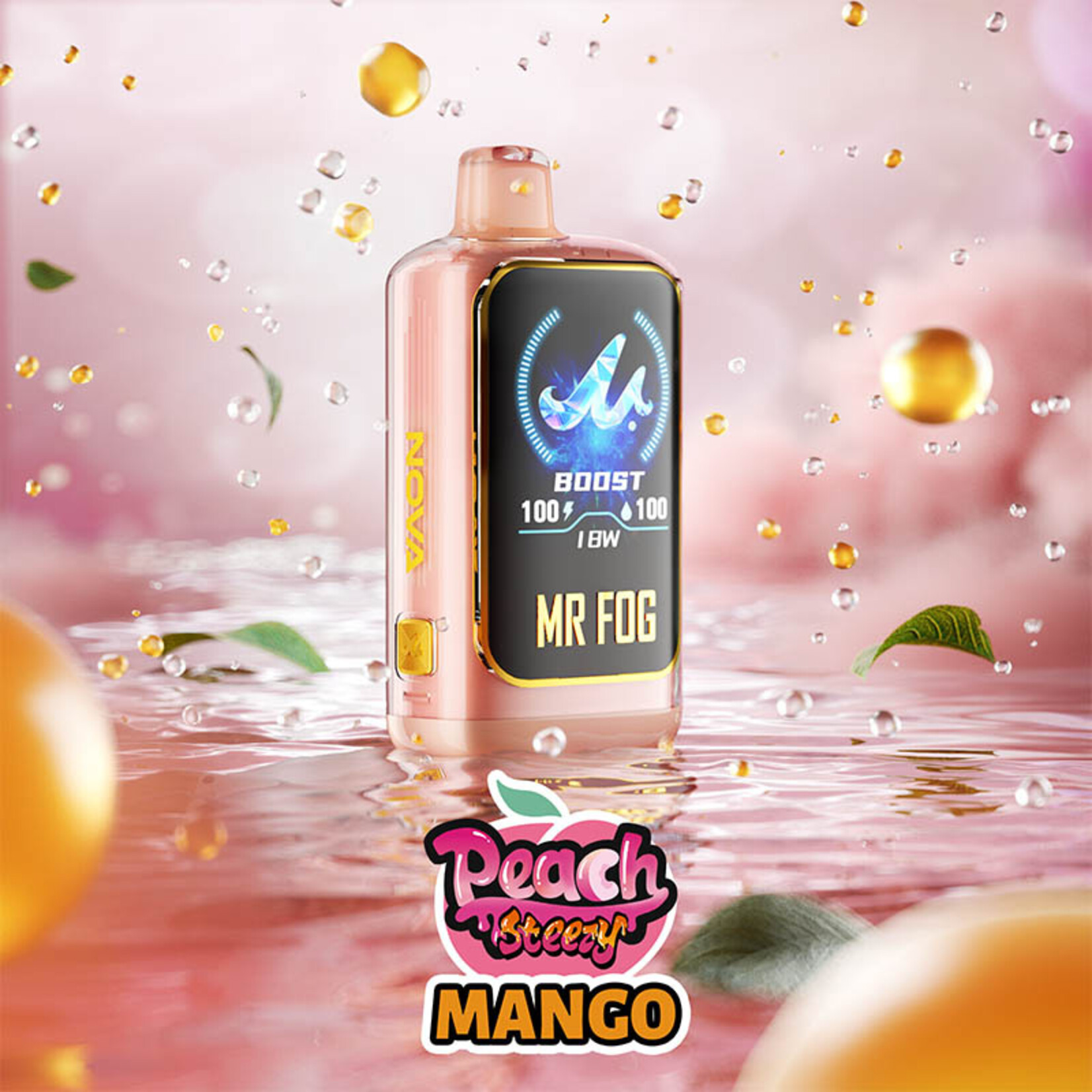 MR FOG NVPS03 - MR FOG NOVA Peach Steezy Mango
