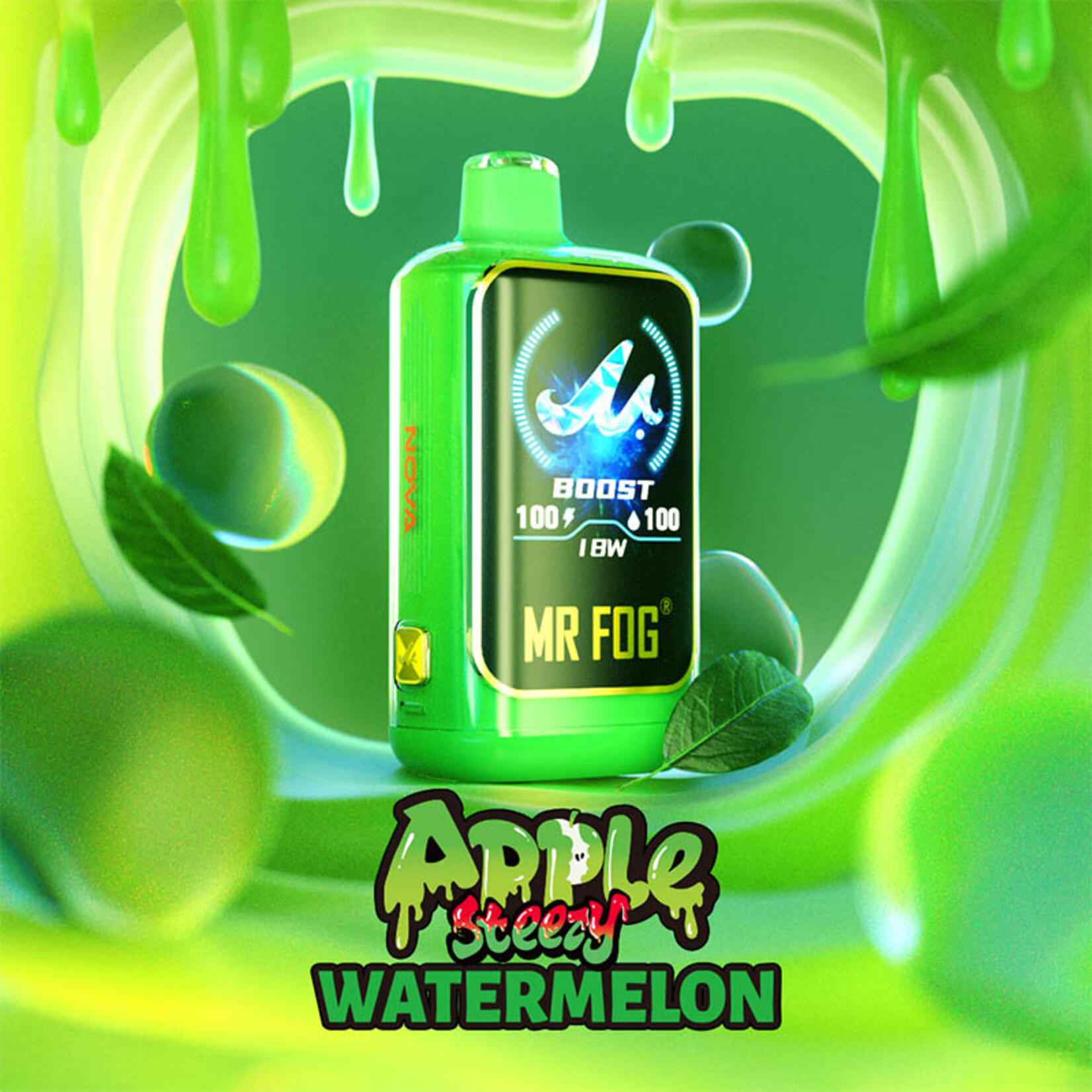 MR FOG NVAS02 - MR FOG NOVA Apple Steezy Watermelon