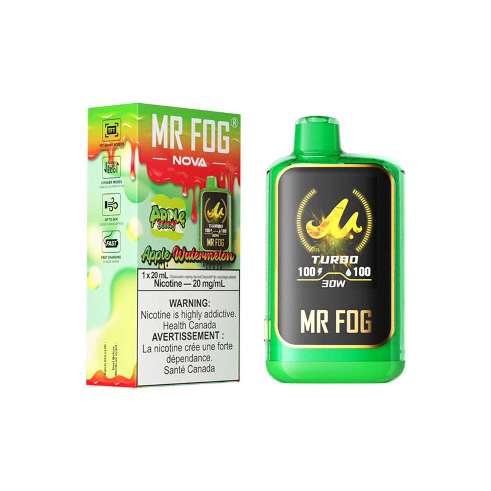MR FOG NVAS02 - MR FOG NOVA Apple Steezy Watermelon