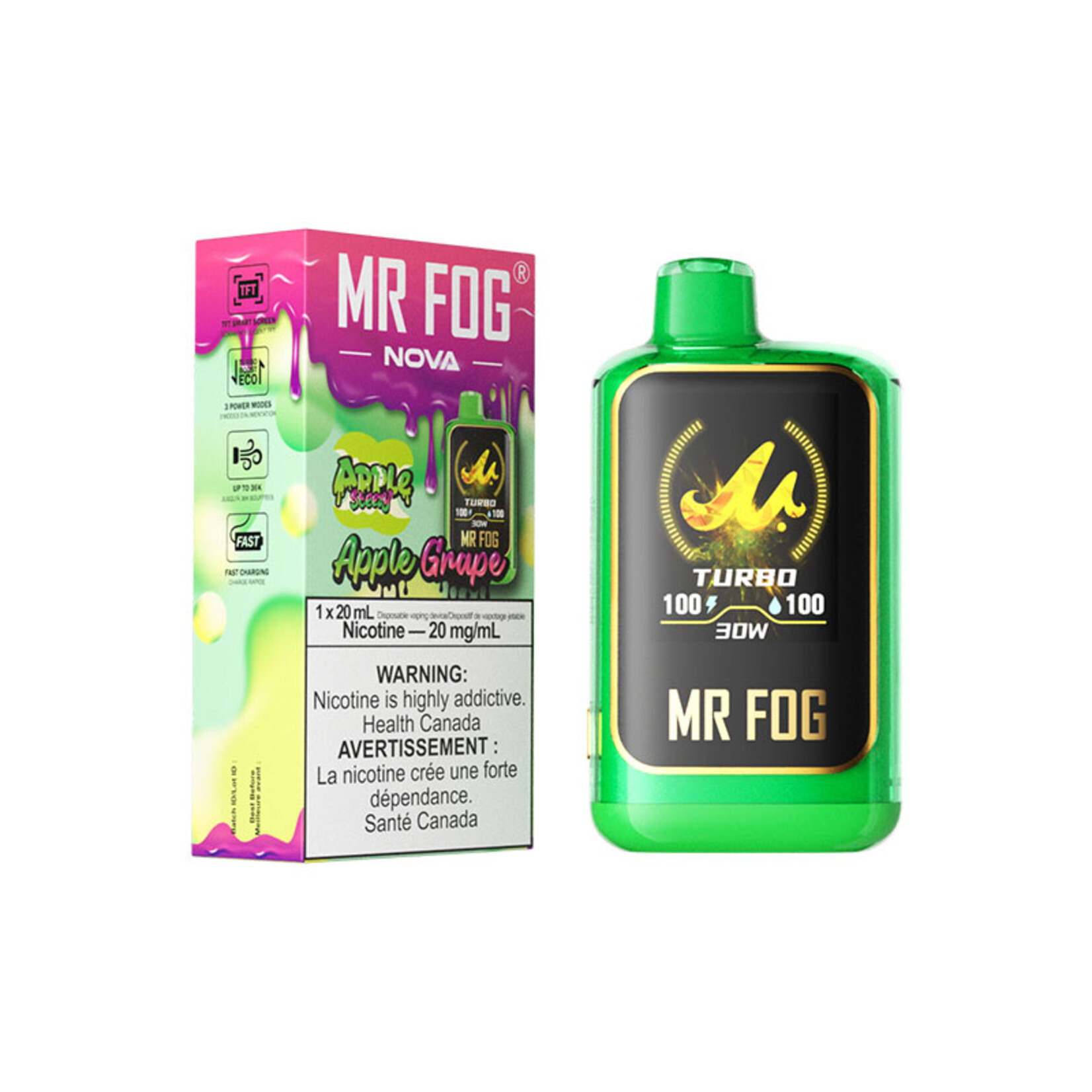 MR FOG NVAS03 - MR FOG NOVA Apple Steezy Grape