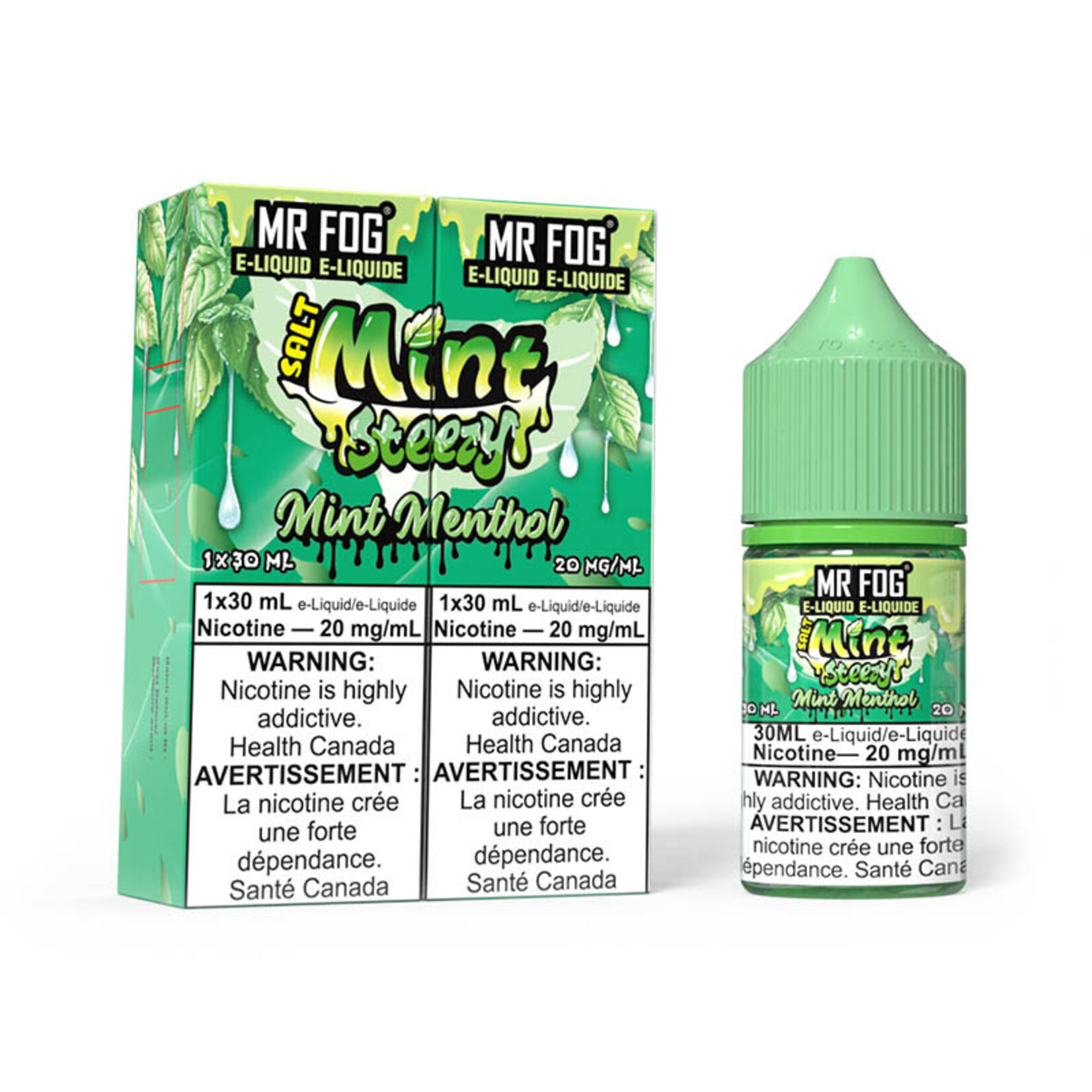 MR FOG MFEMS05 - MR FOG Mint Steezy E-Liquid Mint Menthol 30ML Salt