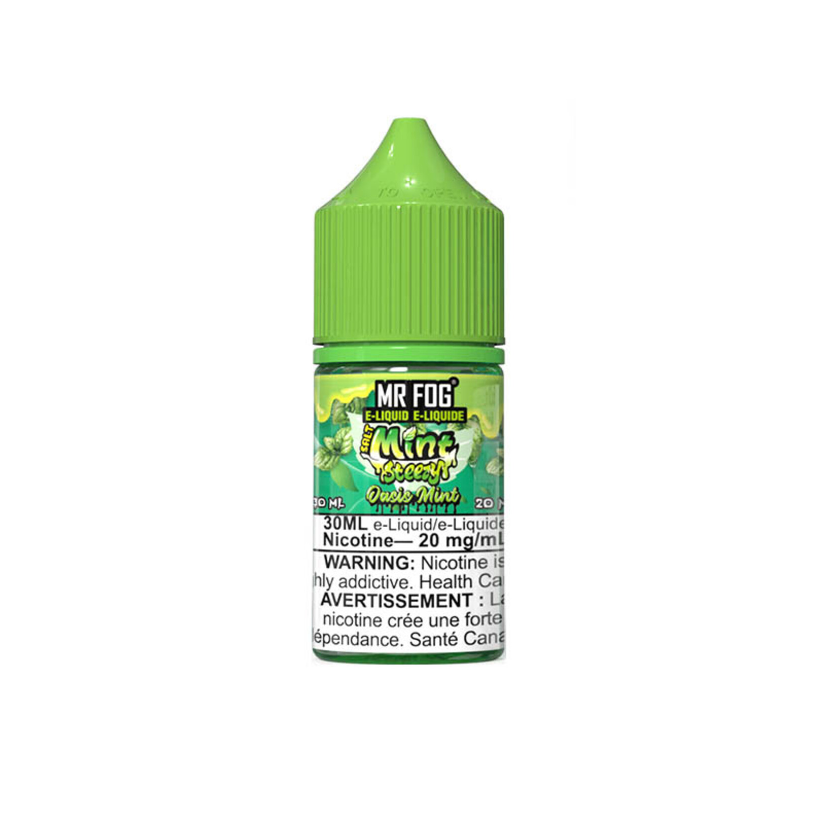 MR FOG MFEMS06 - MR FOG Mint Steezy E-Liquid Oasis Mint 30ML Salt