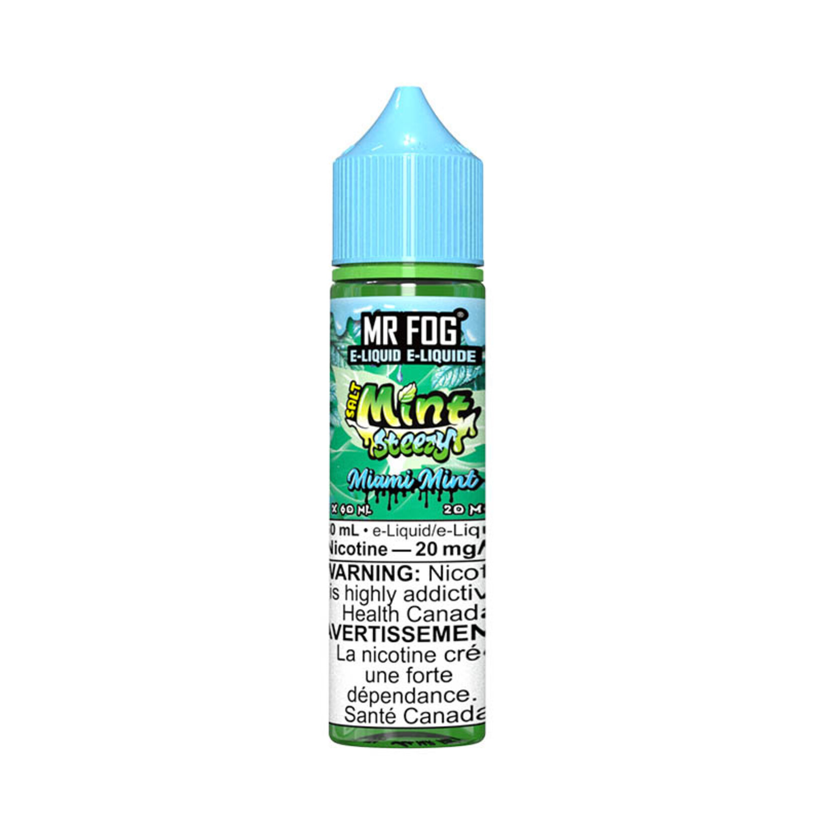 MR FOG MFEMS04 - MR FOG Mint Steezy E-Liquid Miami Mint 60ML Salt