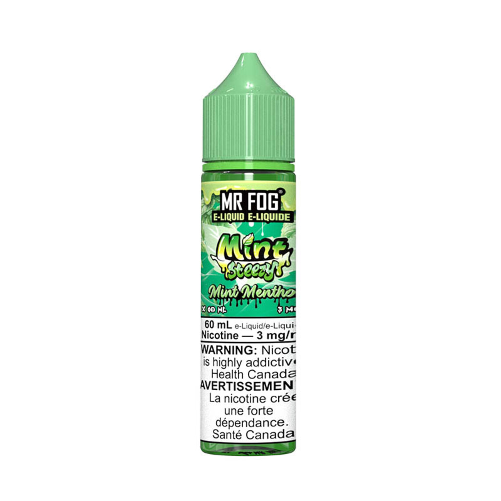 MR FOG MFEMS05 - MR FOG Mint Steezy E-Liquid Mint Menthol 60ML Freebase