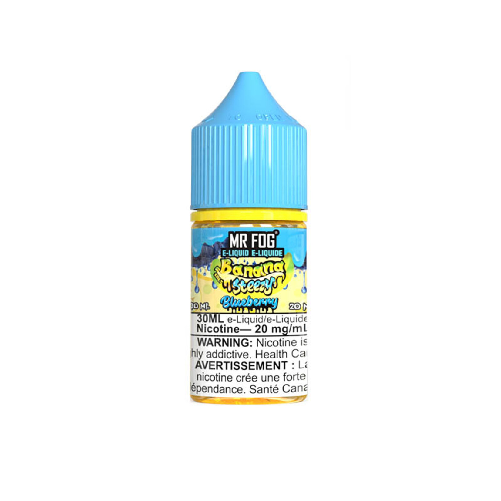 MR FOG MFENS04 - MR FOG Banana Steezy E-Liquid Blueberry 30ML Salt