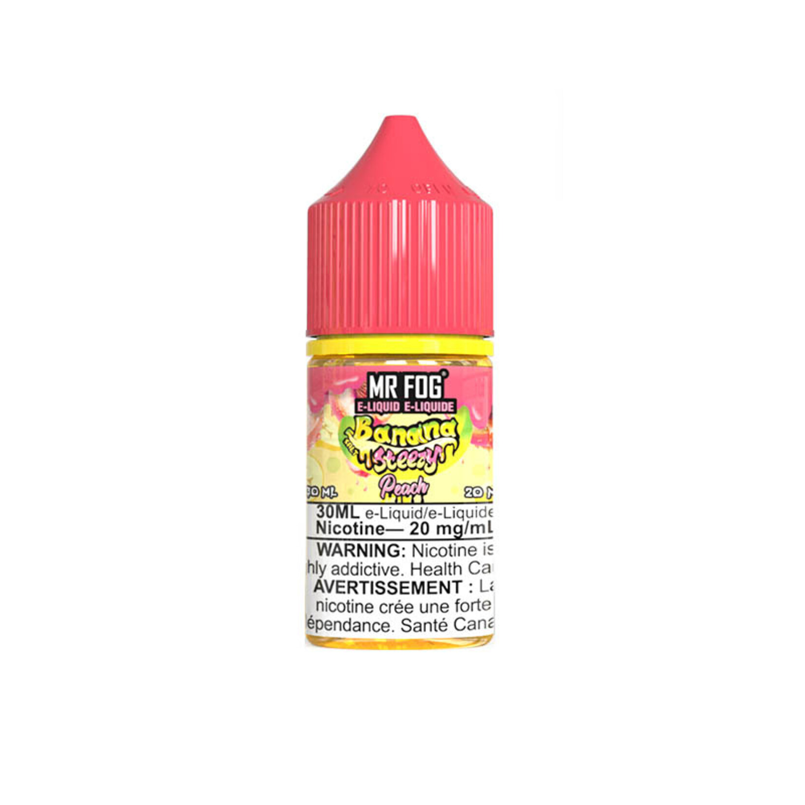 MR FOG MFENS05 - MR FOG Banana Steezy E-Liquid Peach 30ML Salt