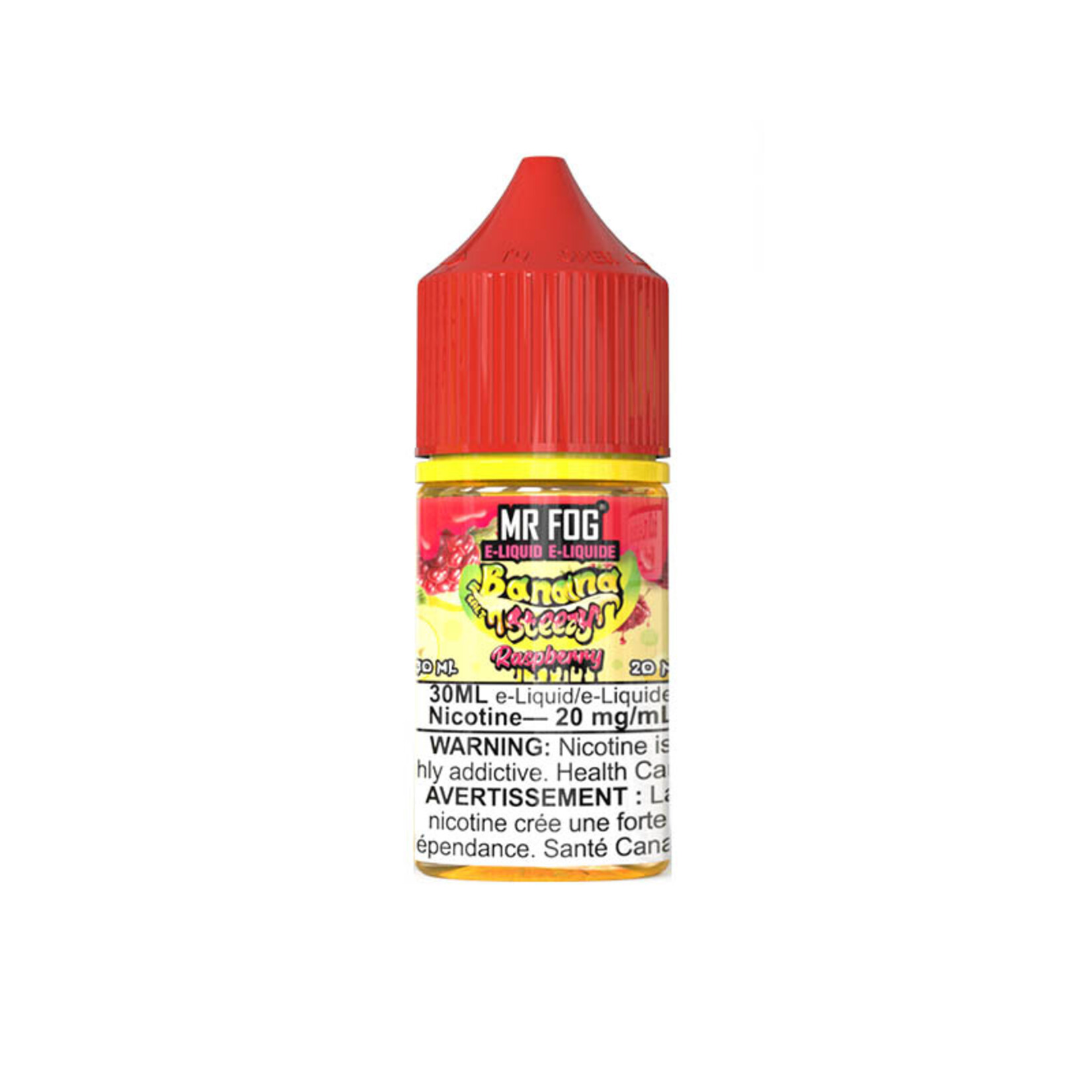 MR FOG MFENS06 - MR FOG Banana Steezy E-Liquid Raspberry 30ML Salt