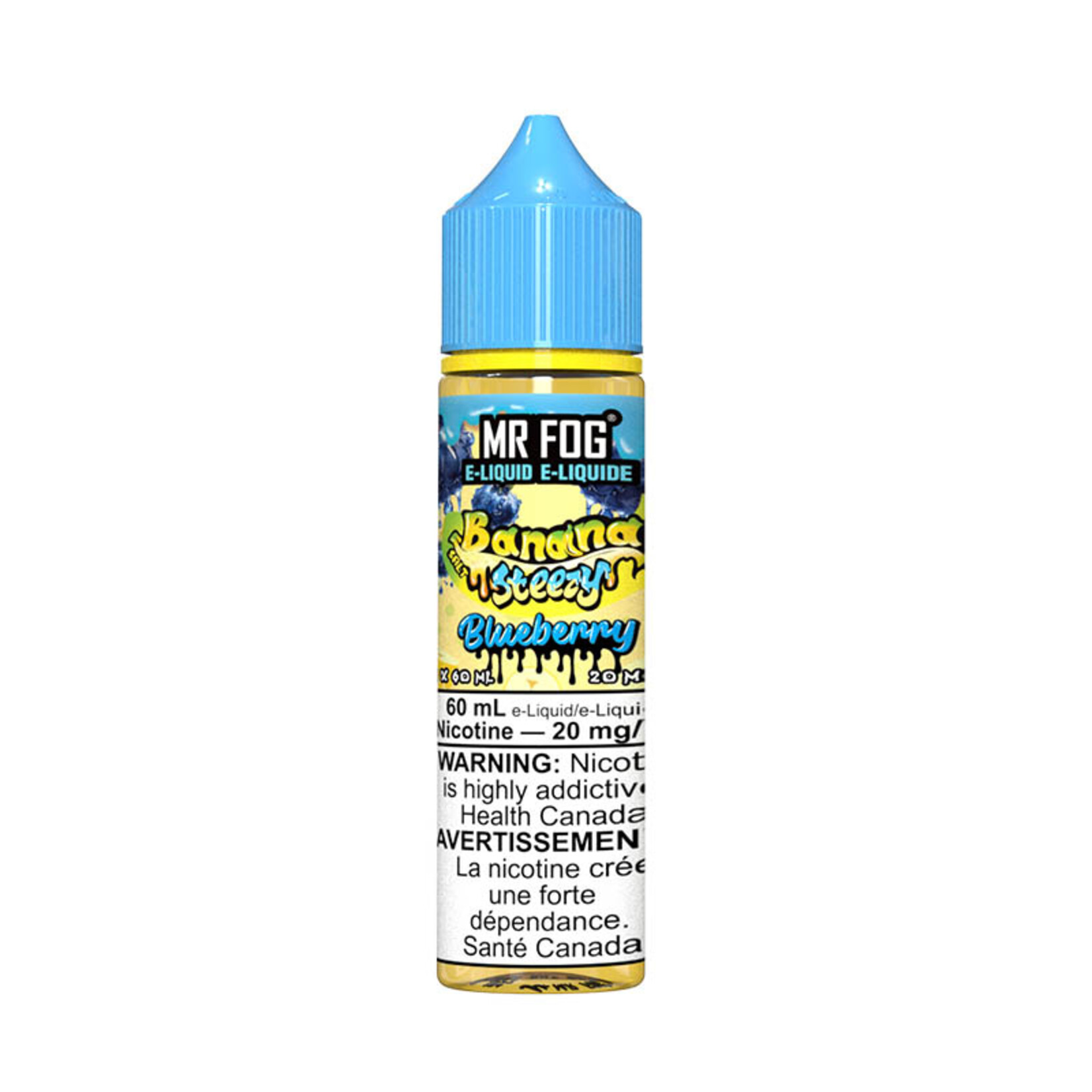 MR FOG MFENS04 - MR FOG Banana Steezy E-Liquid Blueberry 60ML Salt