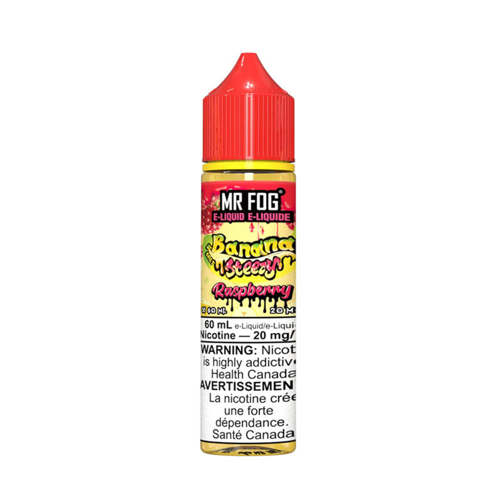 MR FOG MFENS06 - MR FOG Banana Steezy E-Liquid Raspberry 60ML Salt