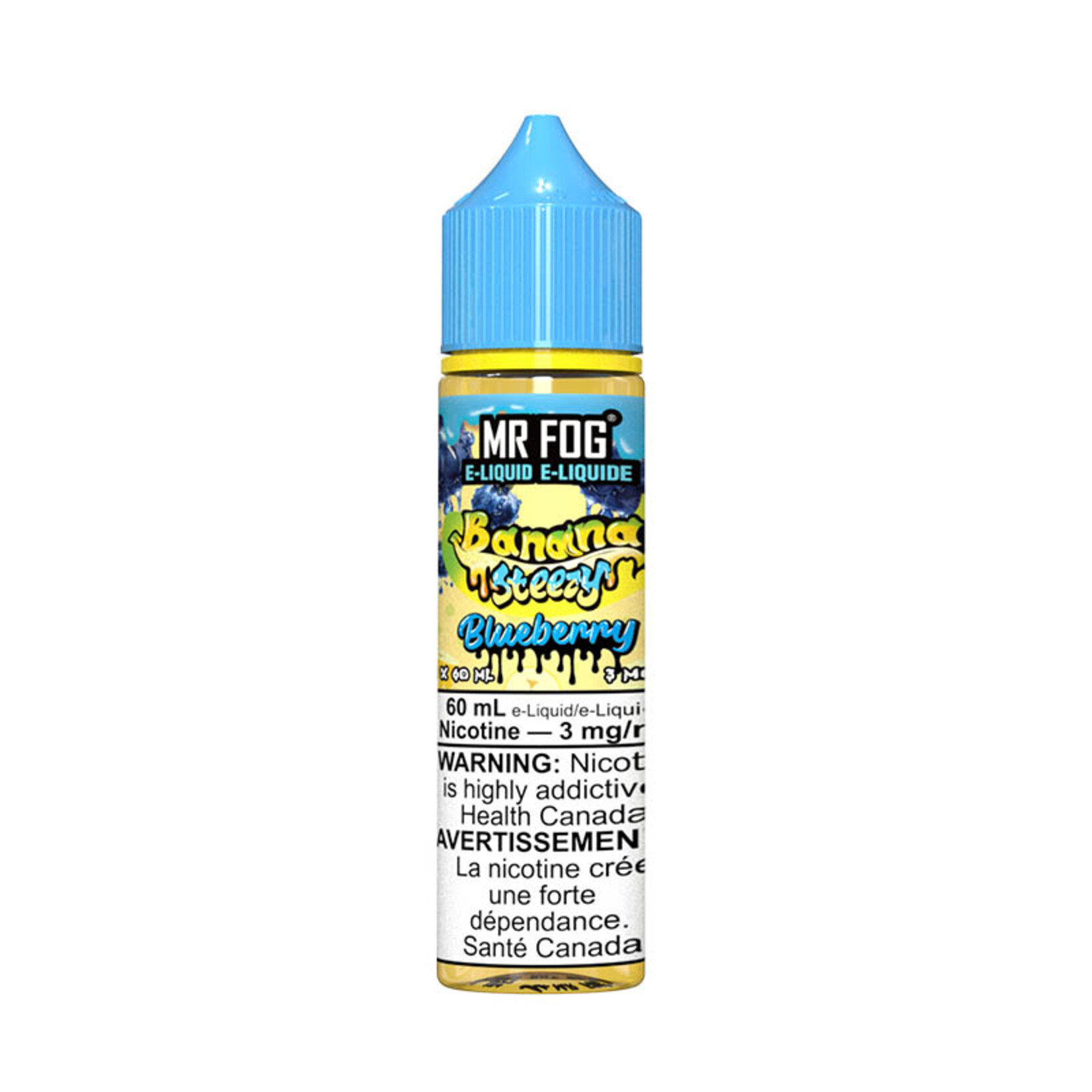 MR FOG MFENS04 - MR FOG Banana Steezy E-Liquid Blueberry 60ML Freebase