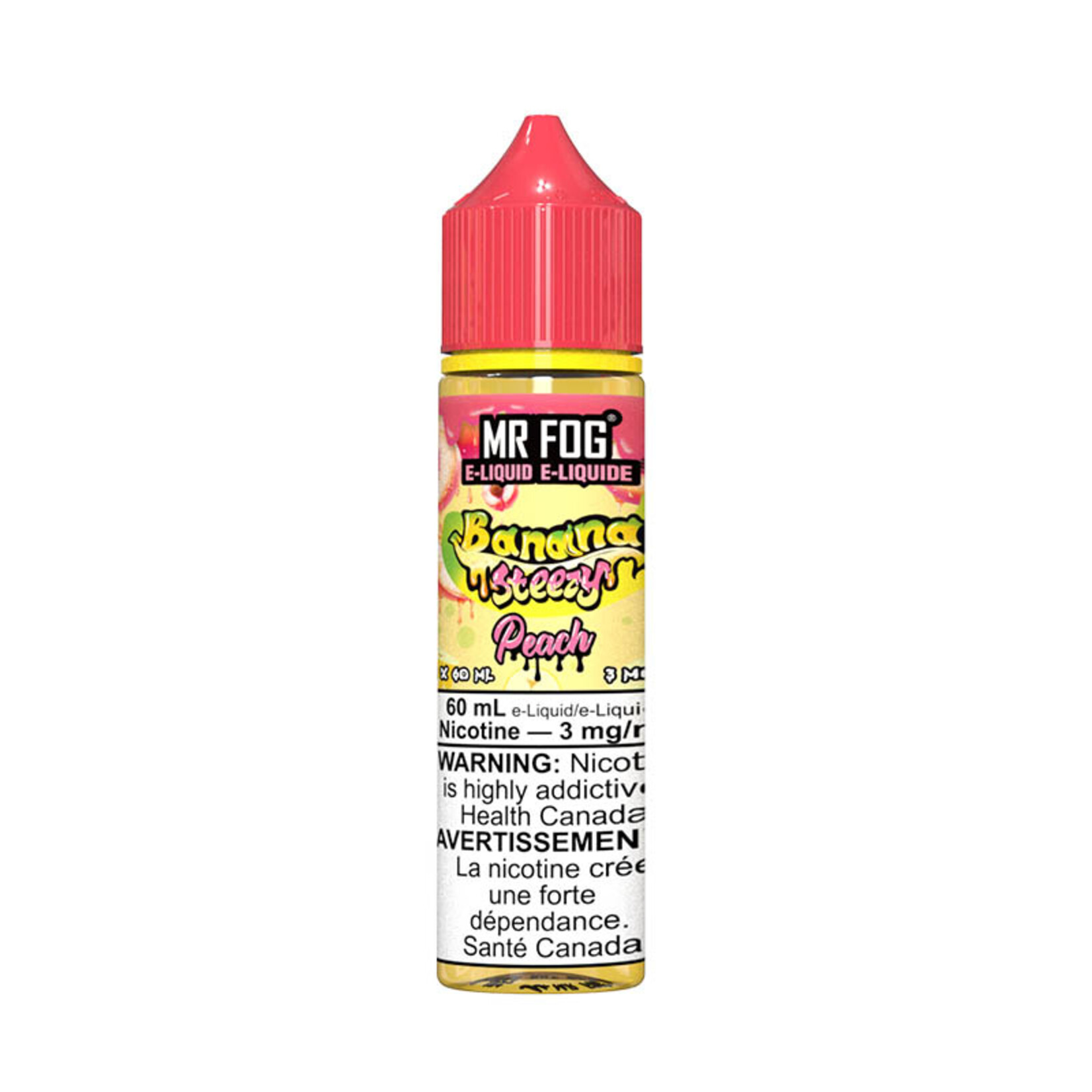 MR FOG MFENS05 - MR FOG Banana Steezy E-Liquid Peach 60ML Freebase