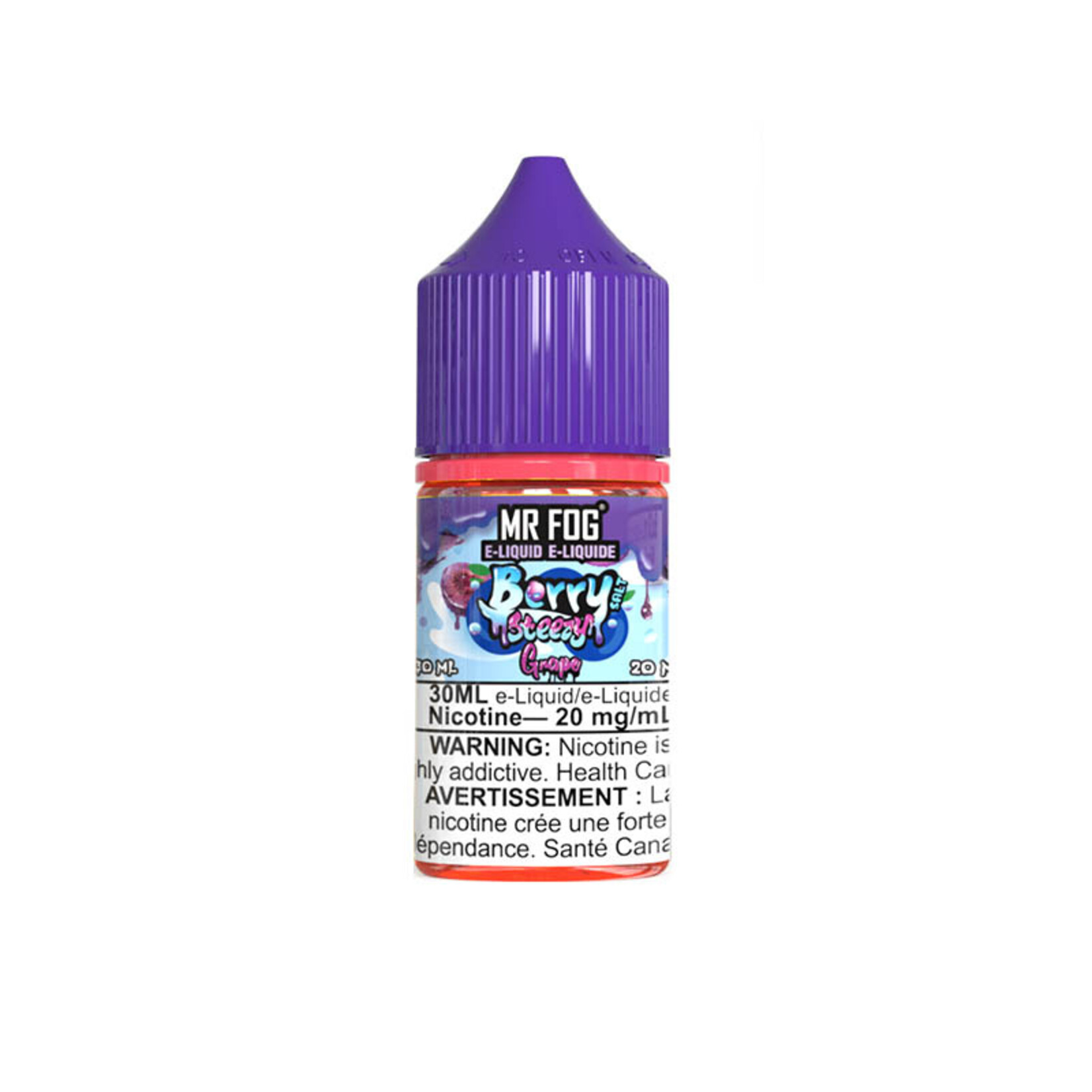 MR FOG MFEBS04 - MR FOG Berry Steezy E-liquid Grape 30ML Salt