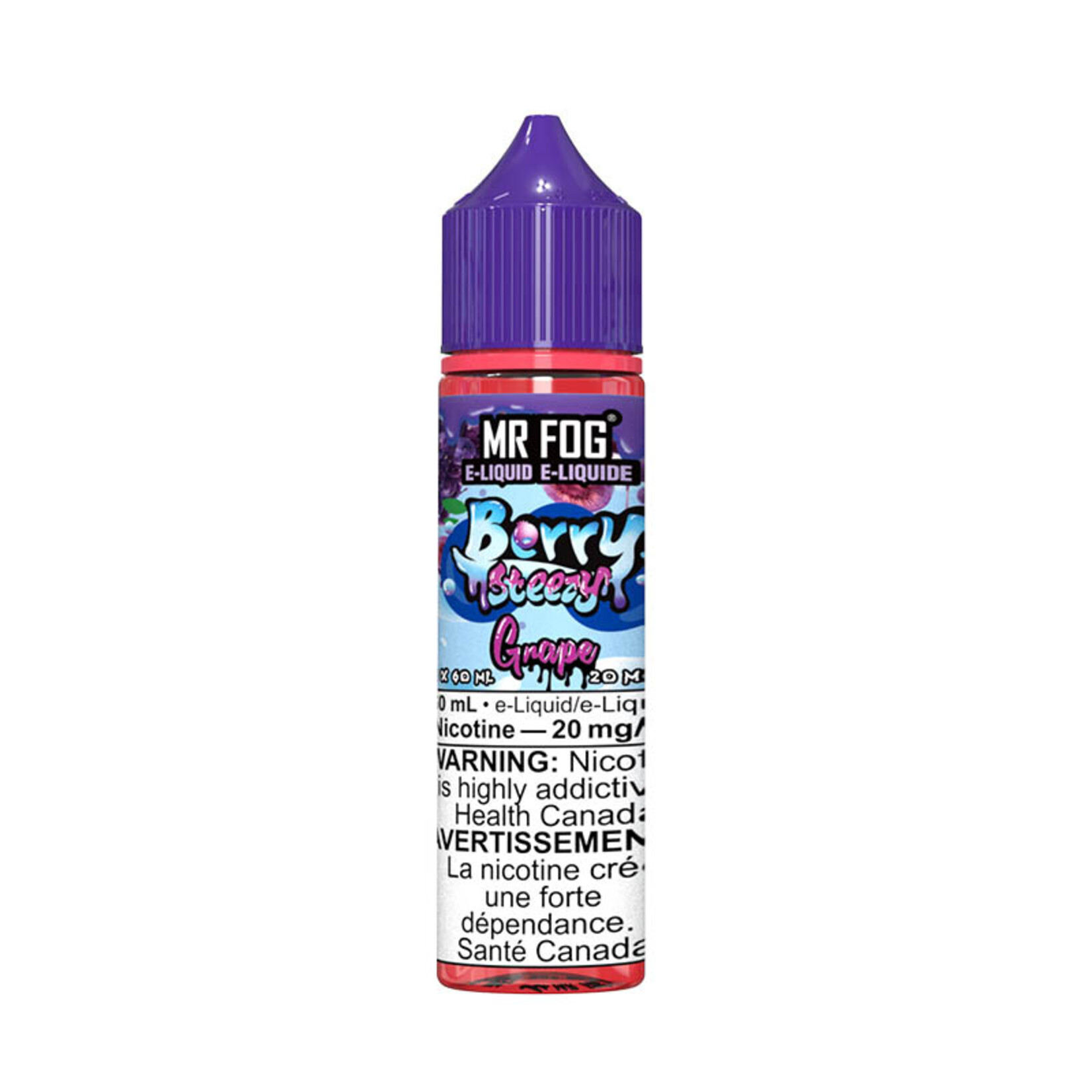 MR FOG MFEBS04 - MR FOG Berry Steezy E-liquid Grape 60ML Salt