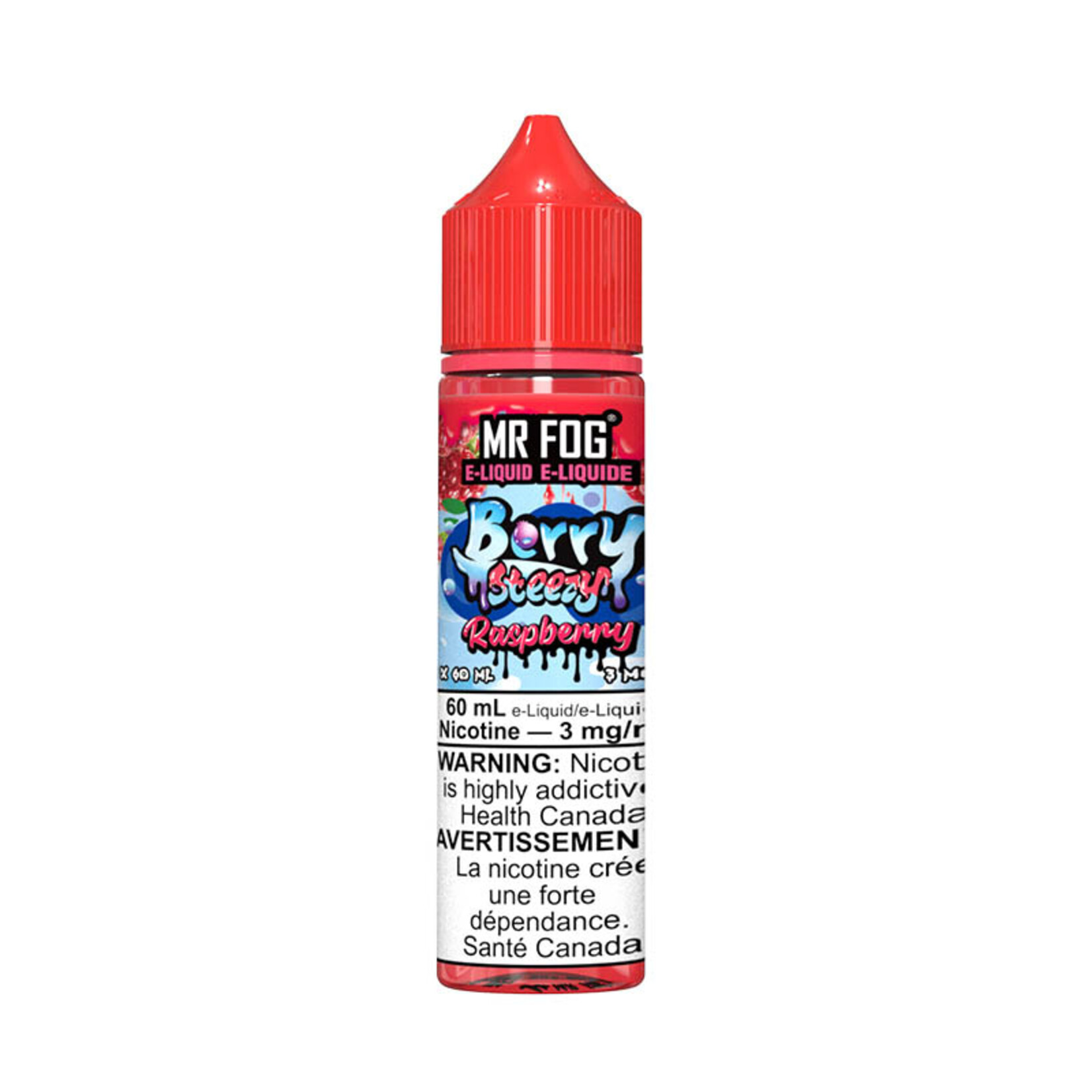 MR FOG MFEBS06 - MR FOG Berry Steezy E-liquid Raspberry 60ML Freebase