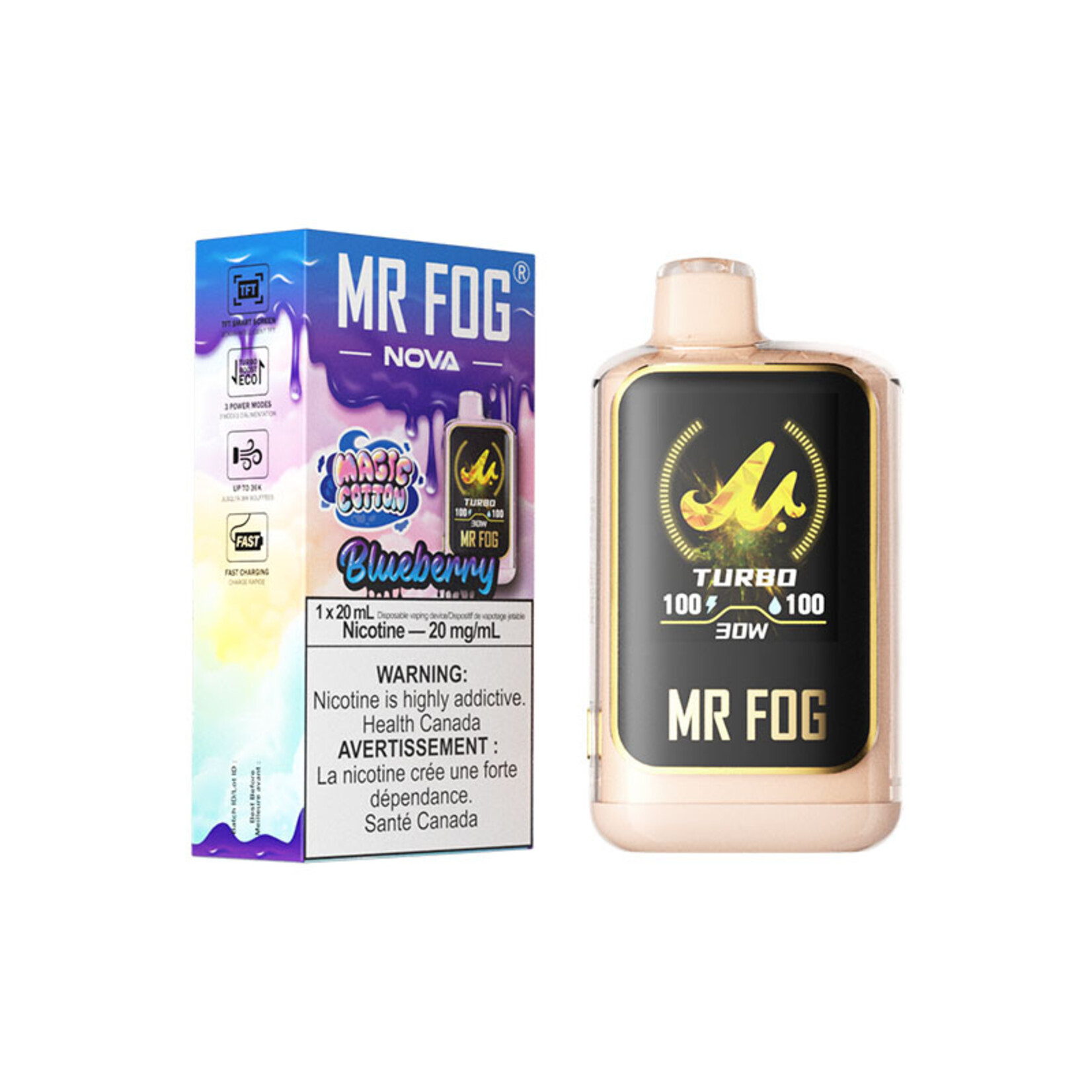 MR FOG NVMC01 - MR FOG NOVA Magic Cotton Blueberry