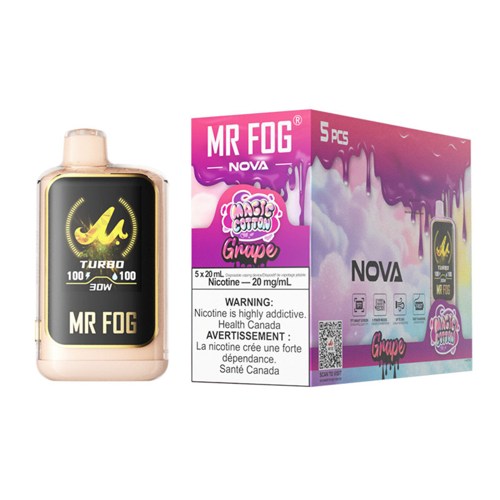 MR FOG NVMC02 - MR FOG NOVA Magic Cotton Grape