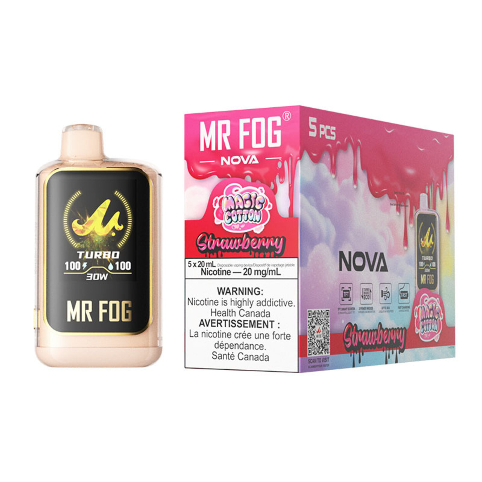MR FOG NVMC03 - MR FOG NOVA Magic Cotton Strawberry