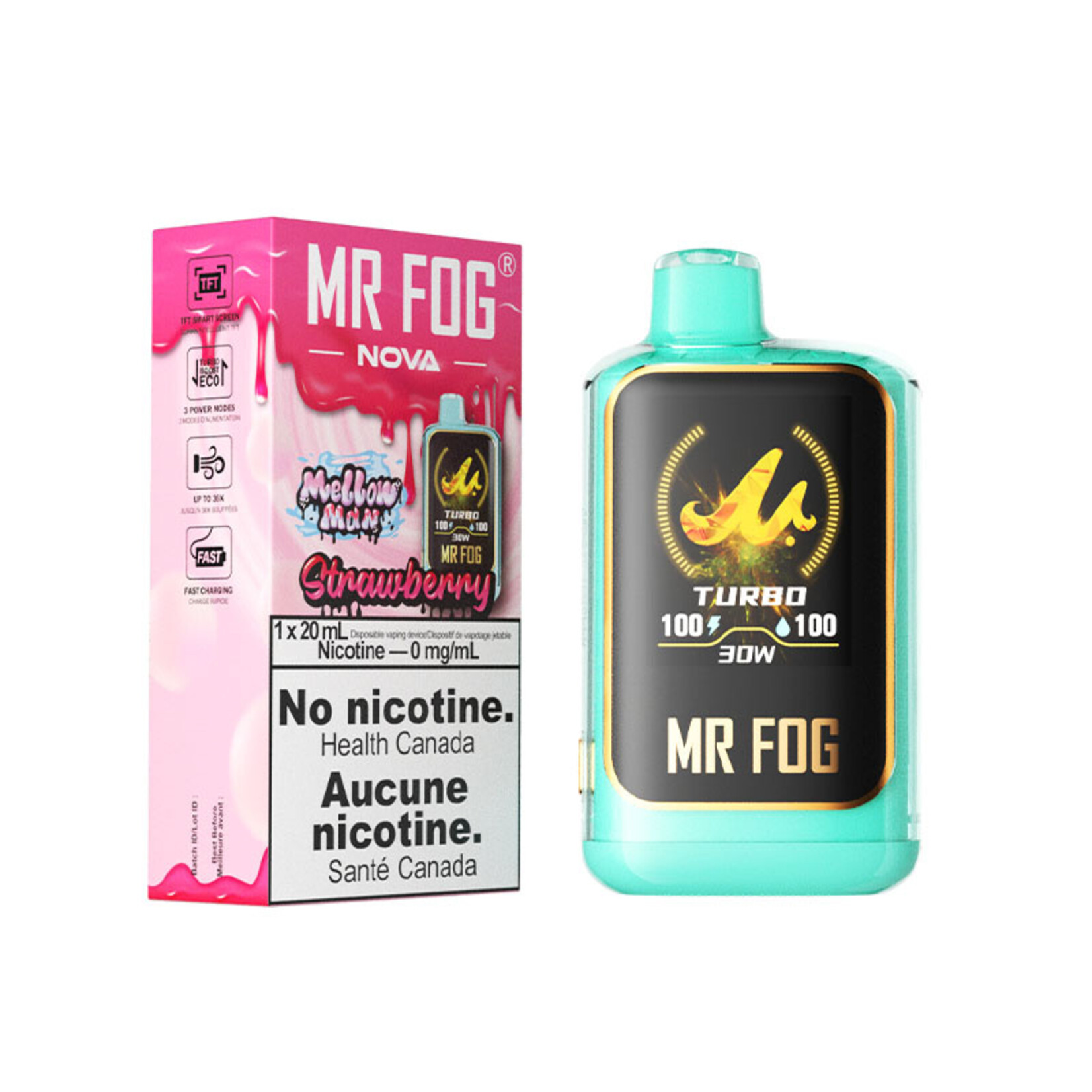 MR FOG NVMM02 - MR FOG NOVA Mellow Man Strawberry