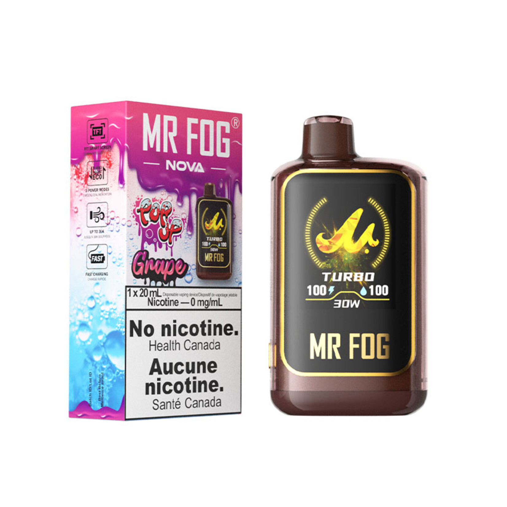 MR FOG NVPU02 - MR FOG NOVA Popup Grape