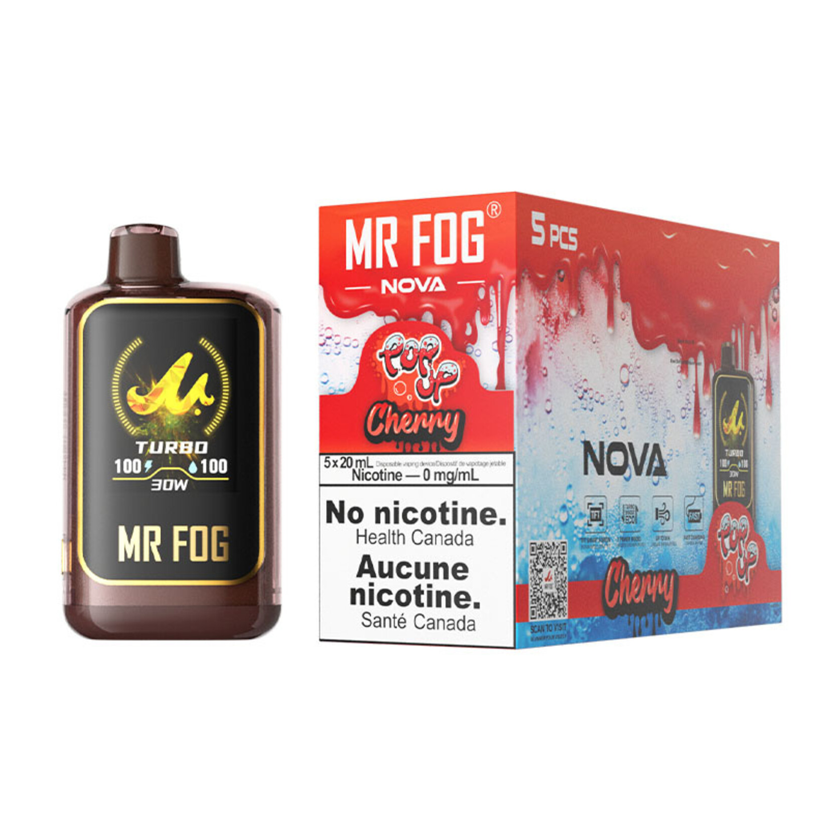 MR FOG NVPU01 - MR FOG NOVA Popup Cherry