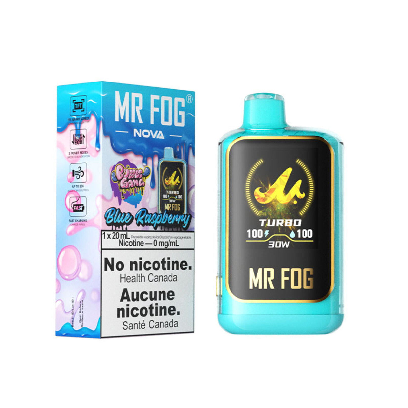 MR FOG NVBG03 - MR FOG NOVA Bubble Gang Blue Raspberry