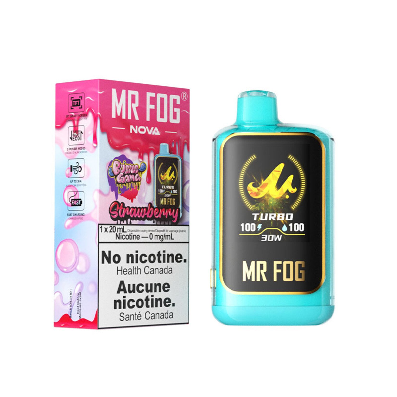 MR FOG NVBG01 - MR FOG NOVA Bubble Gang Strawberry