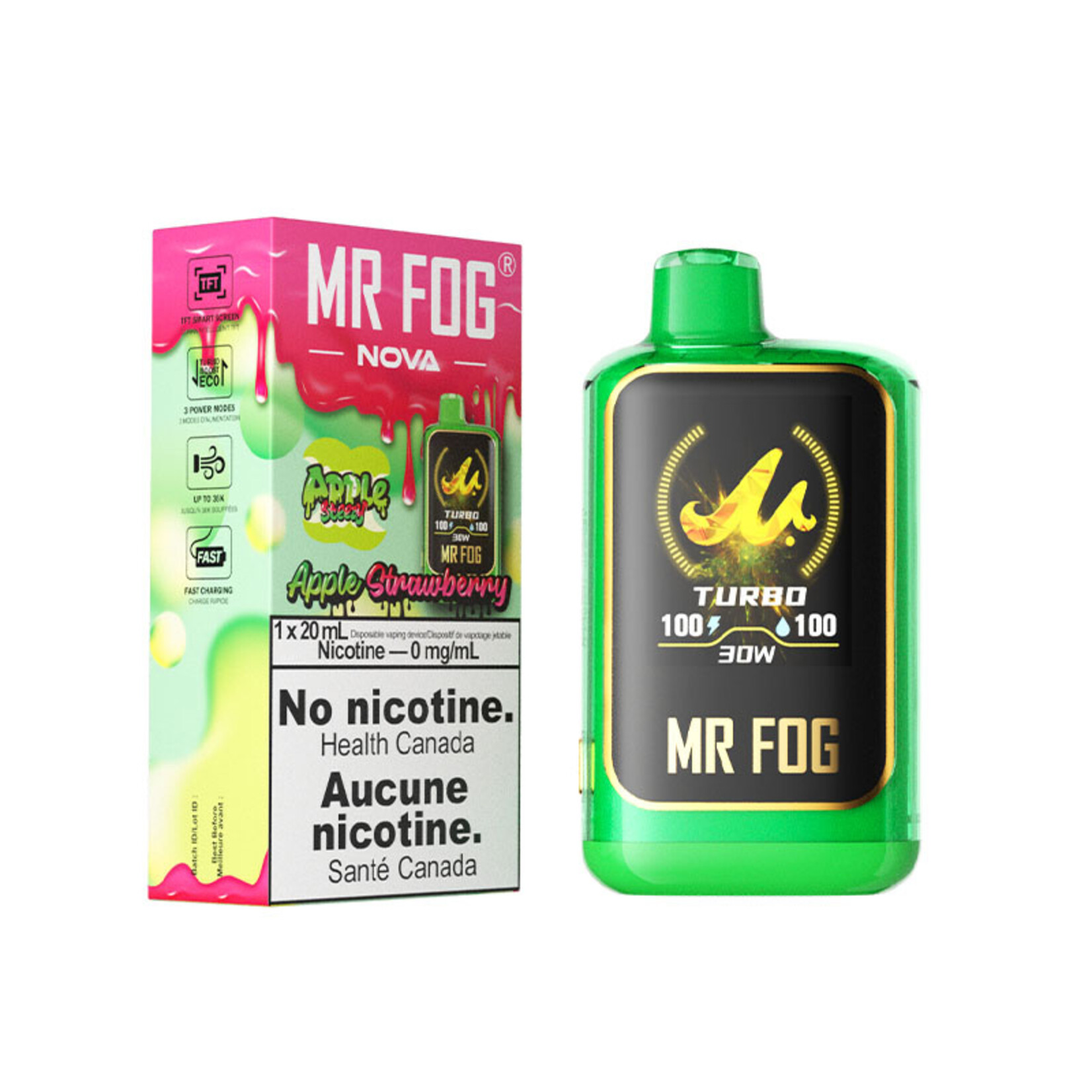 MR FOG NVAS01 - MR FOG NOVA Apple Steezy Strawberry