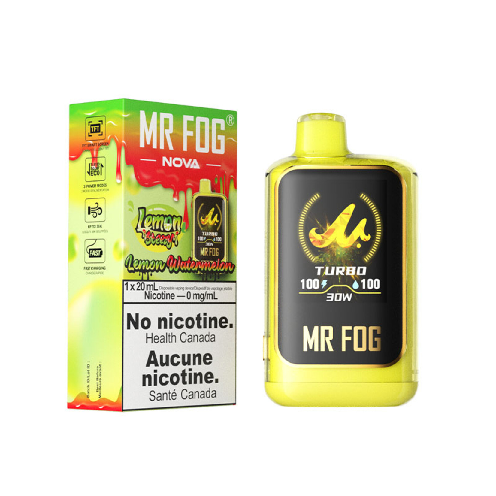 MR FOG NVLS03 - MR FOG NOVA Lemon Steezy Watermelon