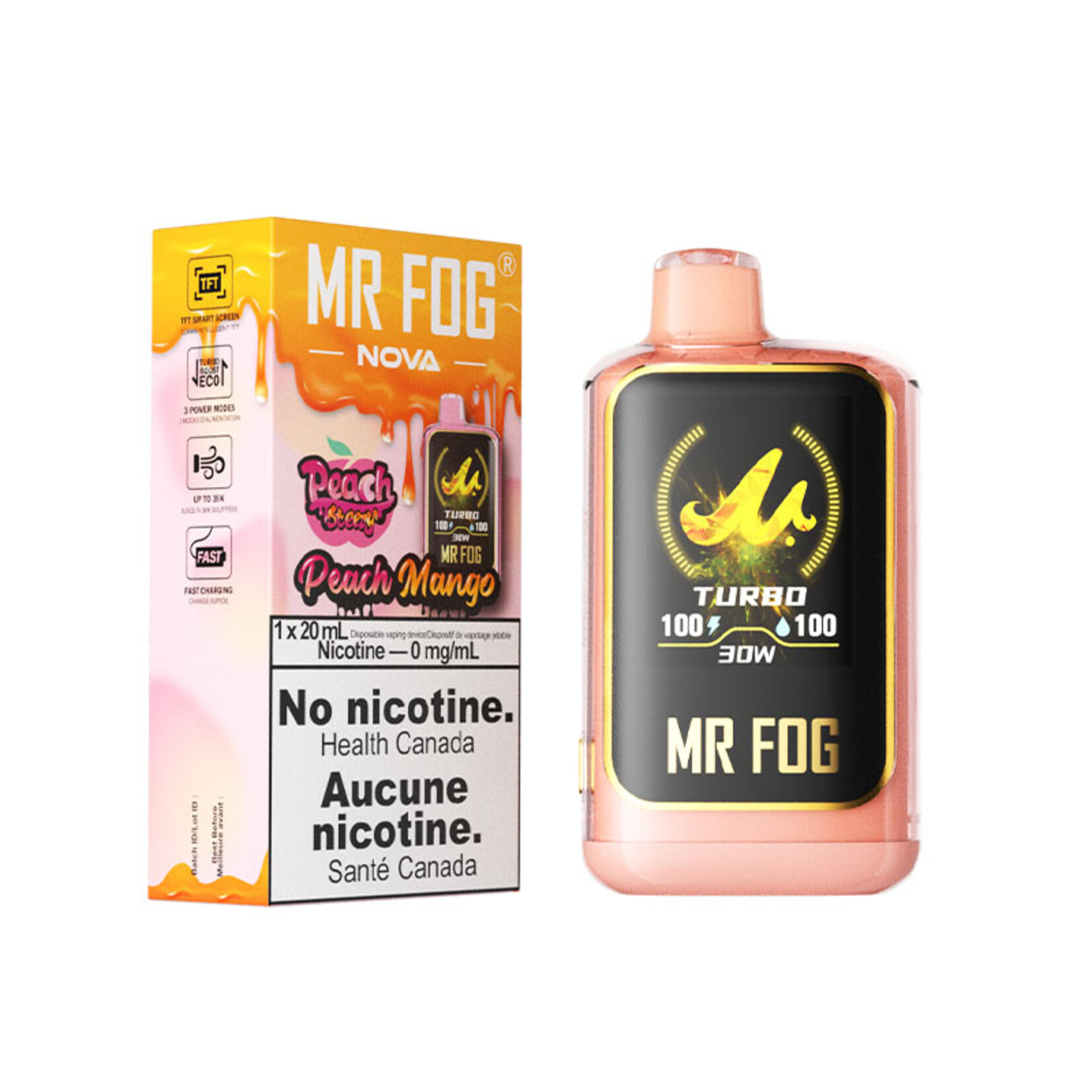 MR FOG NVPS03 - MR FOG NOVA Peach Steezy Mango