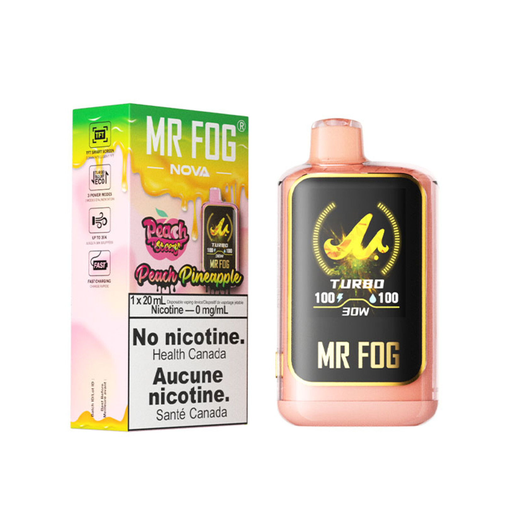 MR FOG NVPS01 - MR FOG NOVA Peach Steezy Pineapple