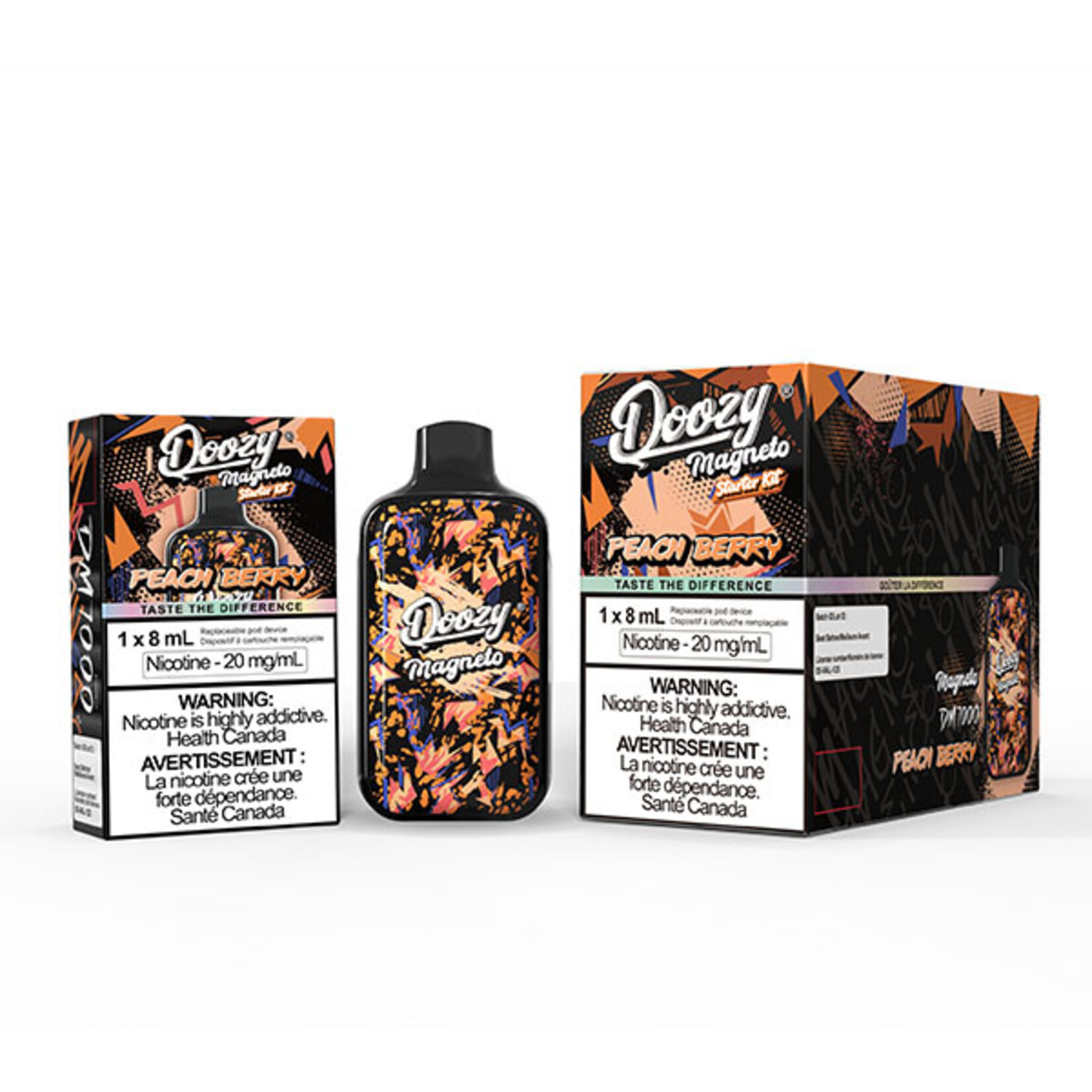 DOOZY DZMG15 - DOOZY MAGNETO DM7000 Starter Kit Peach Berry