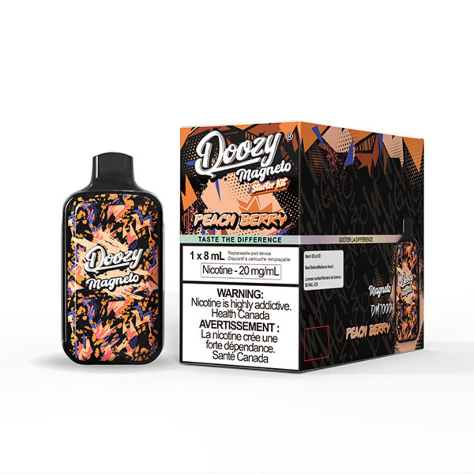 DOOZY DZMG15 - DOOZY MAGNETO DM7000 Starter Kit Peach Berry