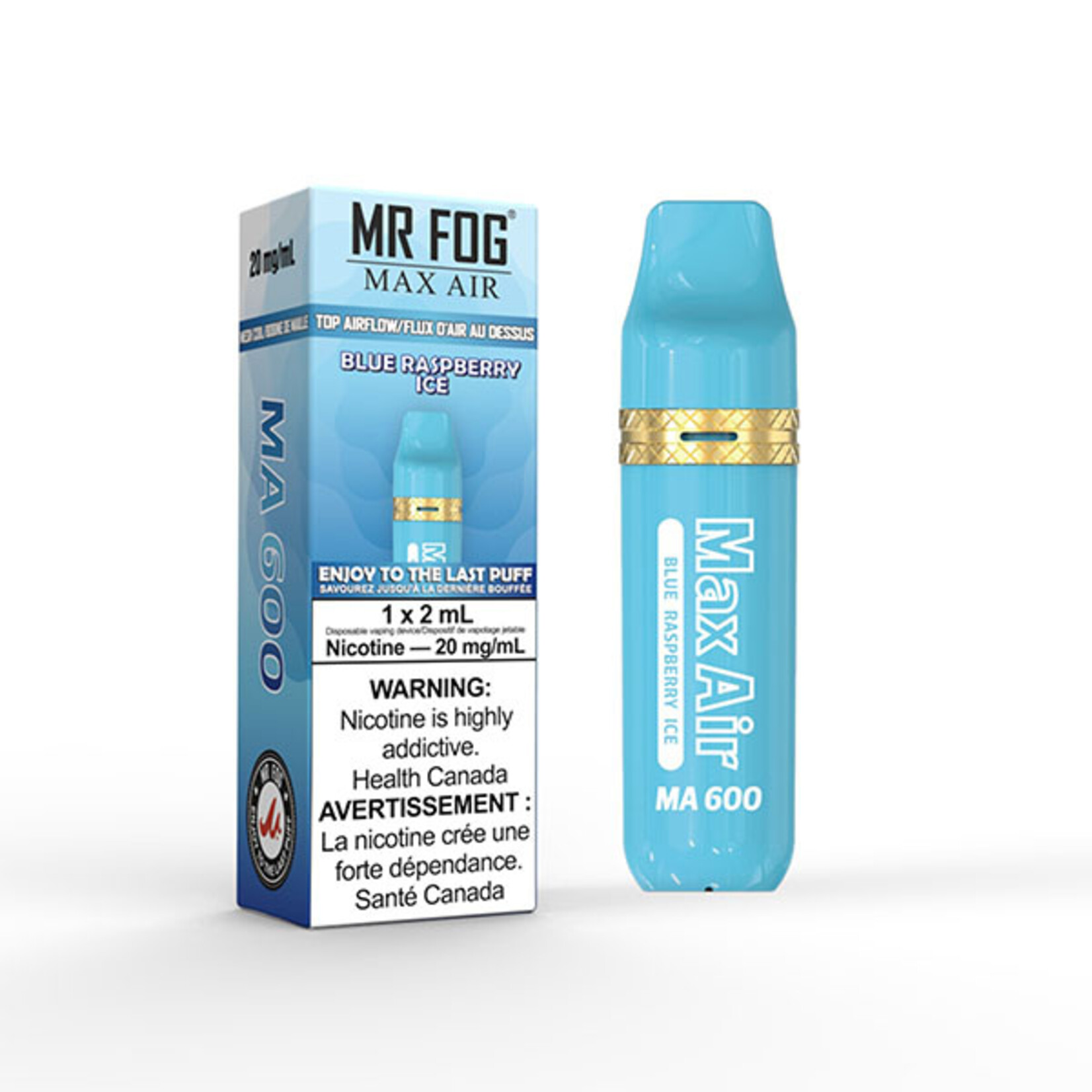 MR FOG MAM08 - MR FOG MA600 Blue Raspberry Ice (Federal Stamp Only)