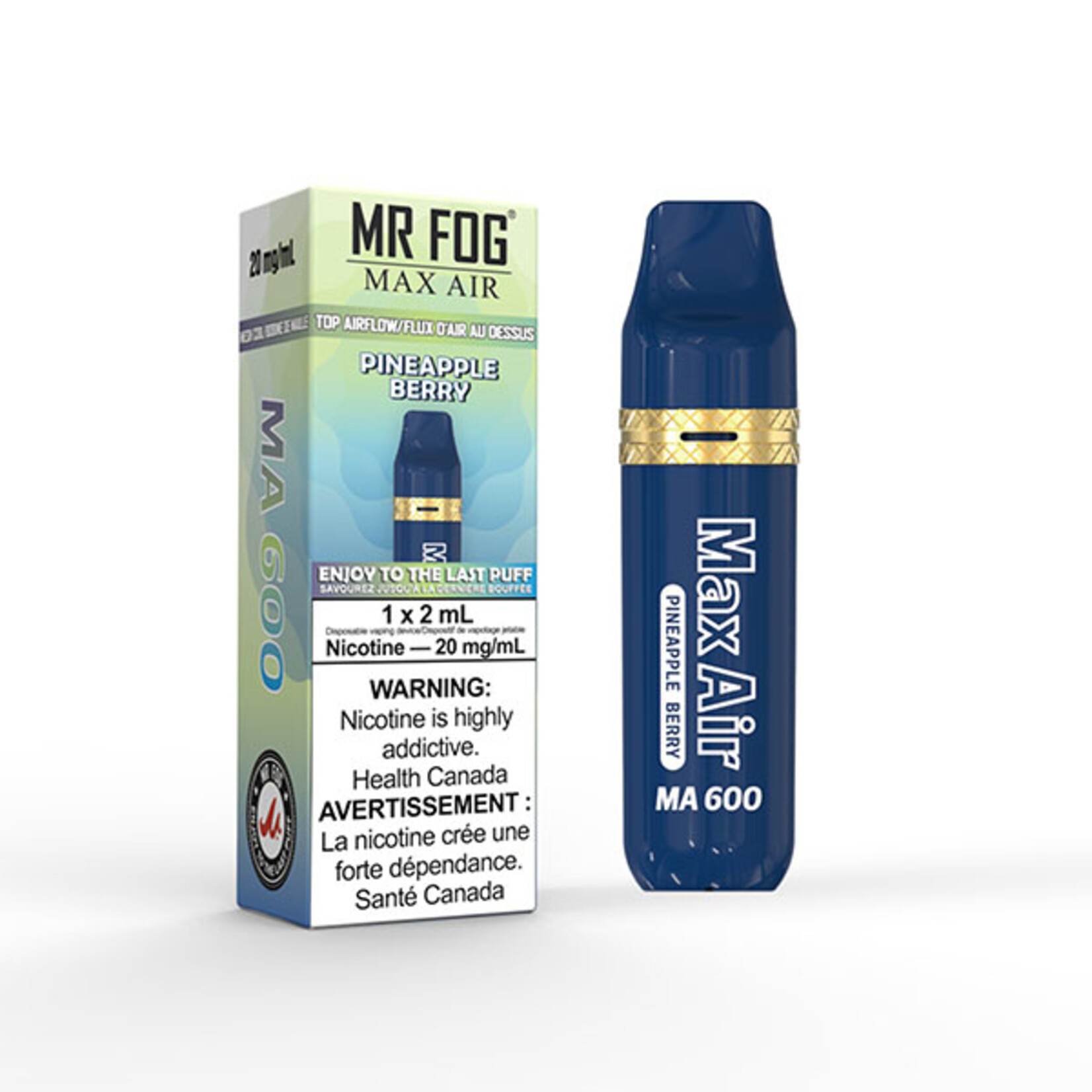 MR FOG MAM09 - MR FOG MA600 Pineapple Berry (Federal Stamp Only)