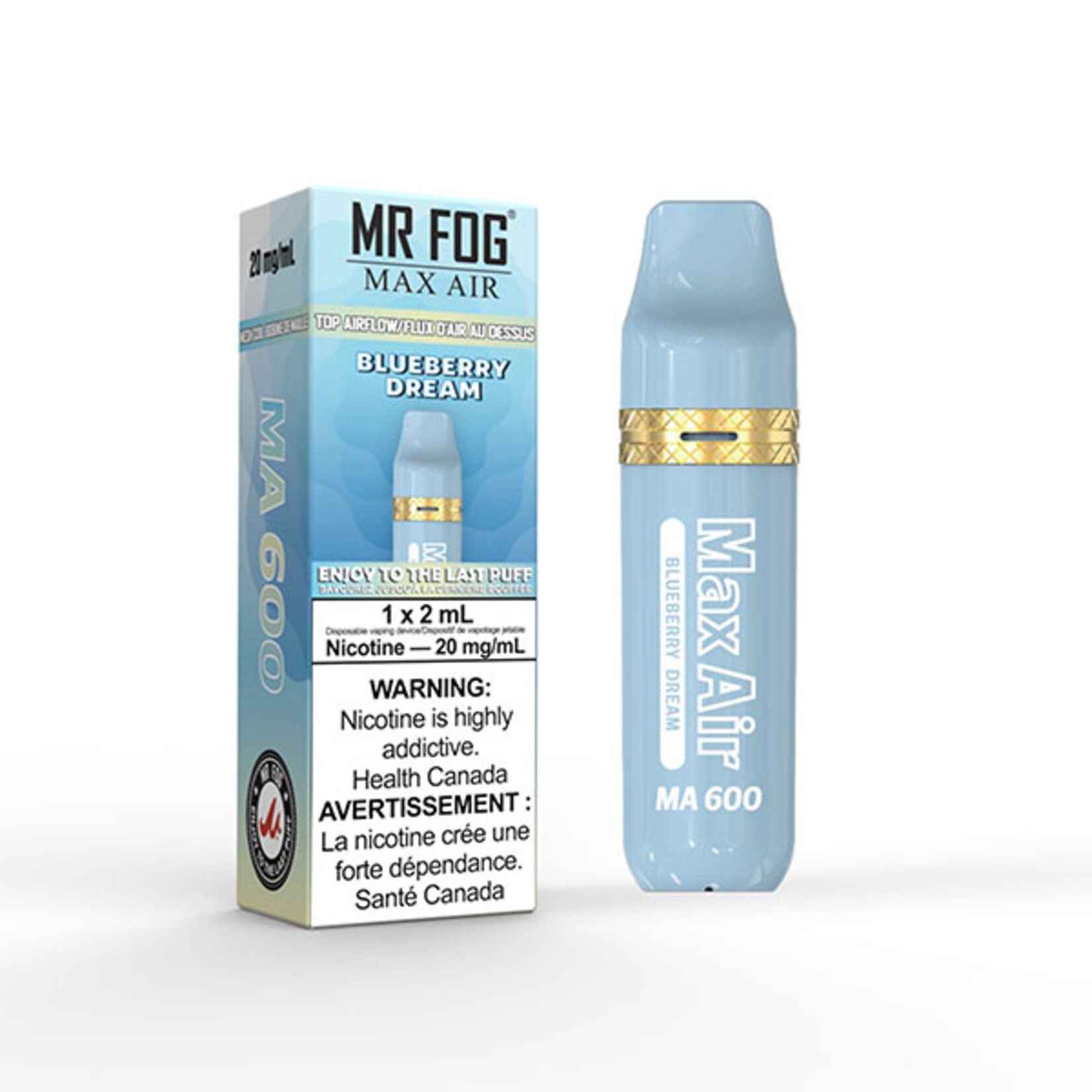 MR FOG MAM11 - MR FOG MA600 Blueberry Dream (Federal Stamp Only)