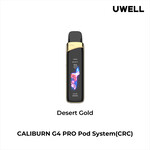 UWELL UWELL CALIBURN G4 PRO POD KIT (CRC) DESERT GOLD