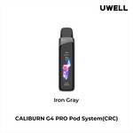 UWELL UWELL CALIBURN G4 PRO POD KIT (CRC) IRON GRAY