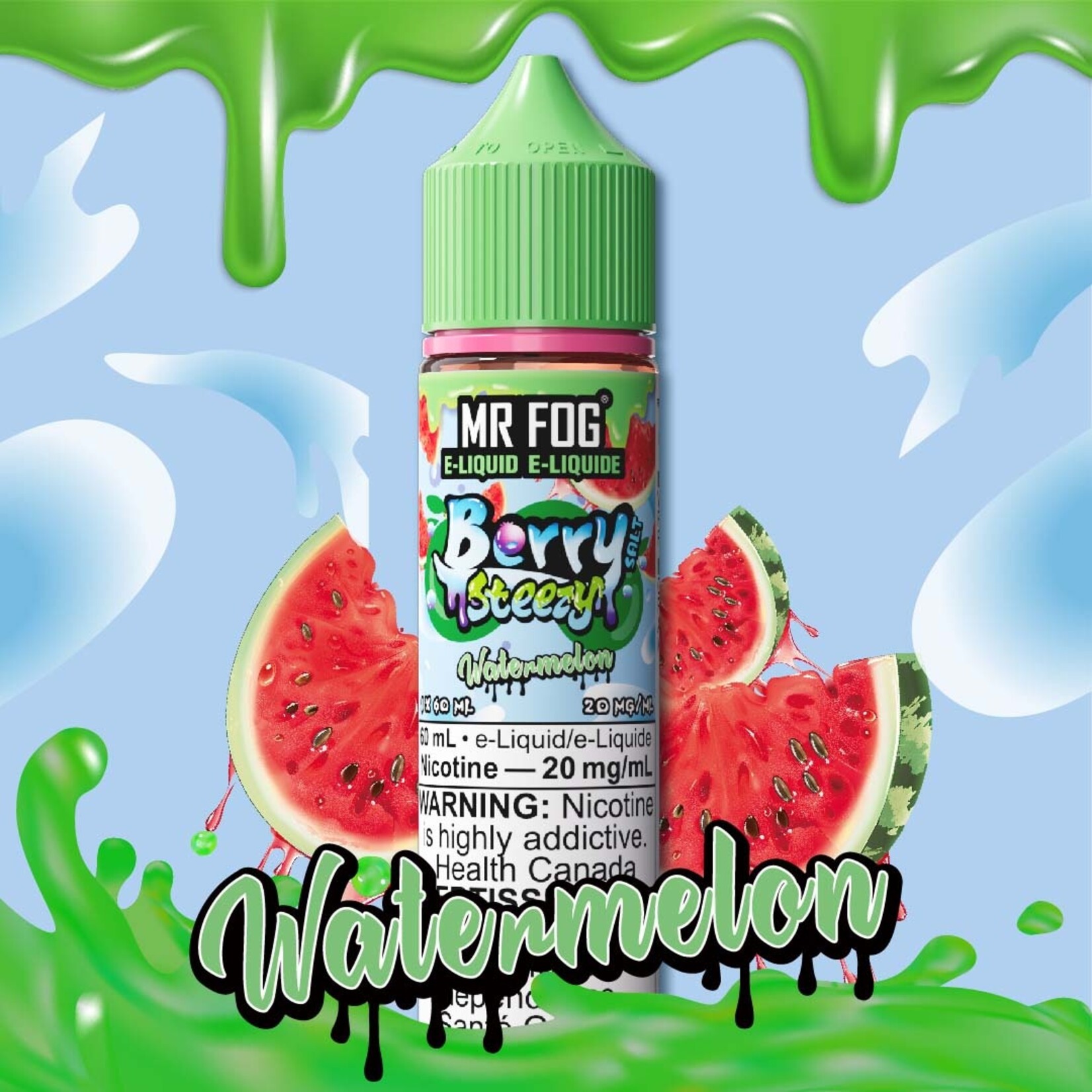 MR FOG MFEBS01 - MR FOG Berry Steezy E-Liquid Watermelon 60ML Salt