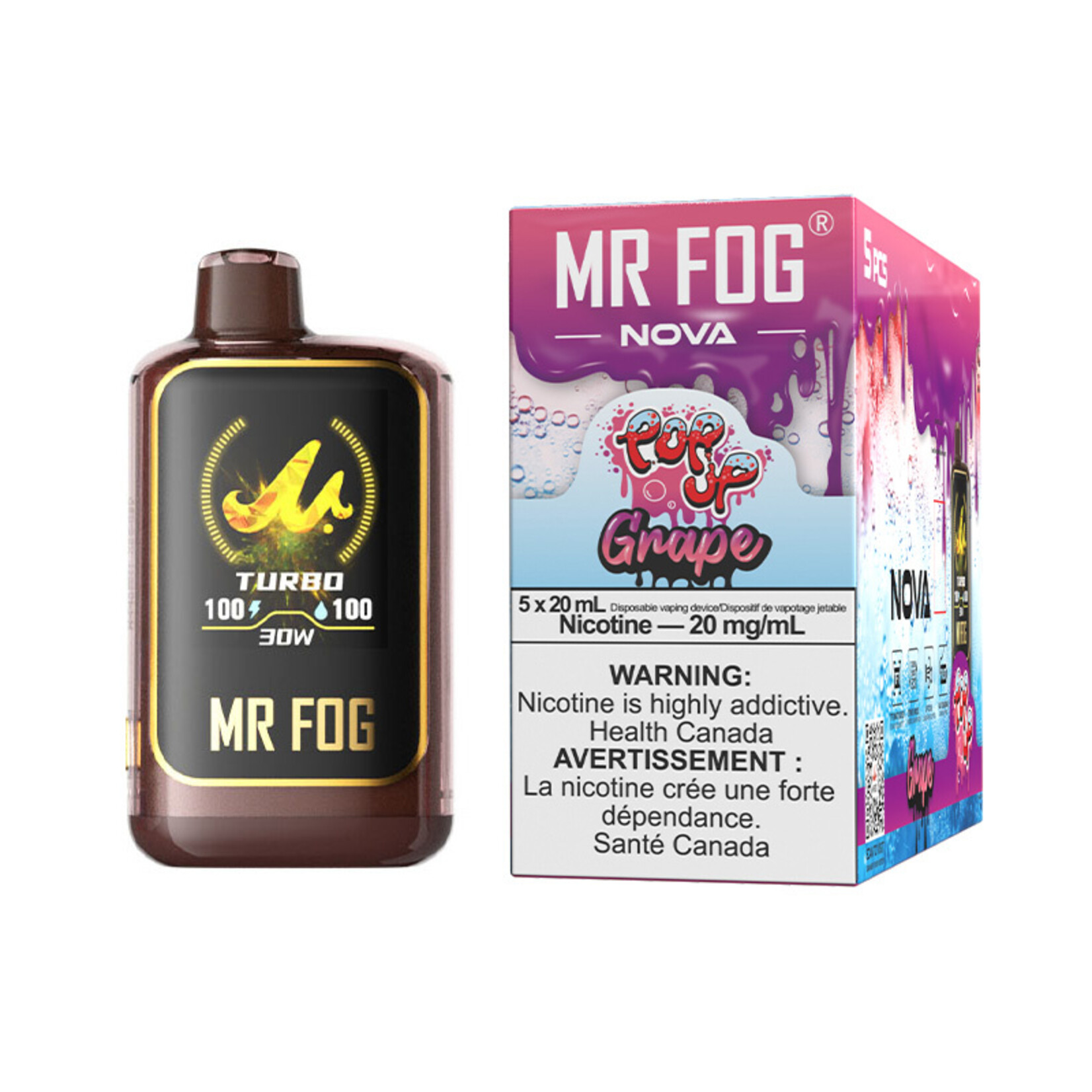 MR FOG NVPU02 - MR FOG NOVA Popup Grape
