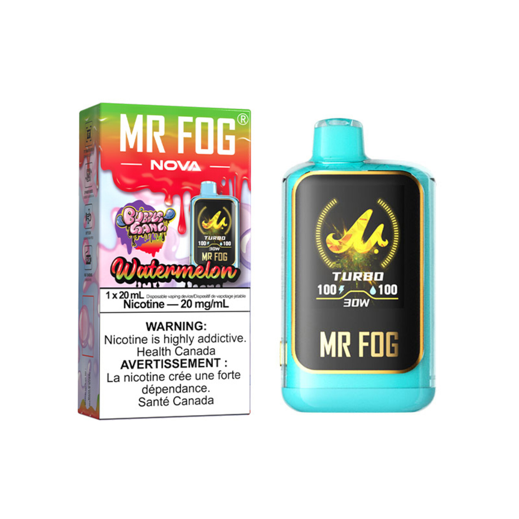 MR FOG NVBG02 - MR FOG NOVA Bubble Gang Watermelon