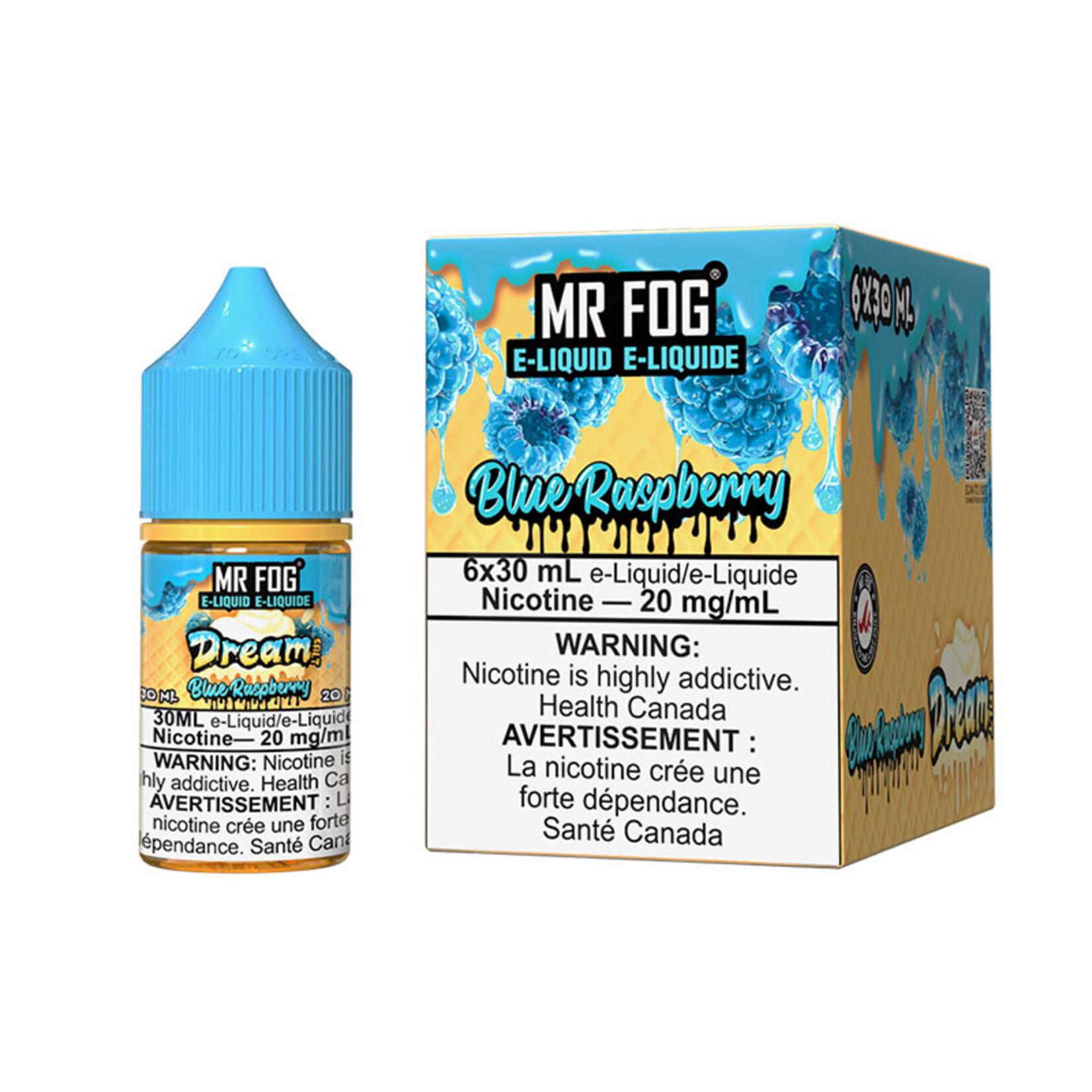 MR FOG MFEDR01 - MR FOG Dream E-liquid Blue Raspberry 30ML Salt