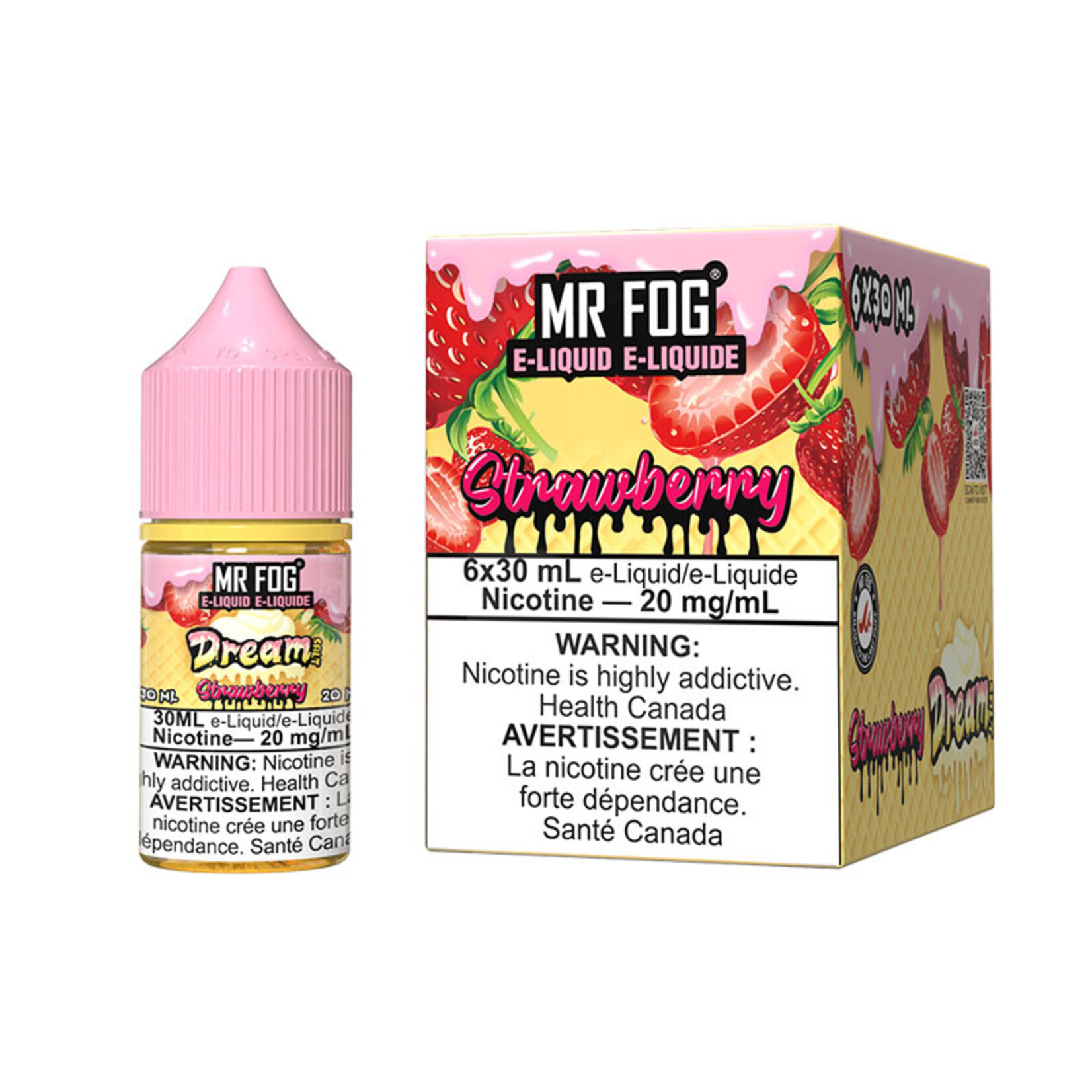 MR FOG MFEDR02 - MR FOG Dream E-liquid Strawberry 30ML Salt