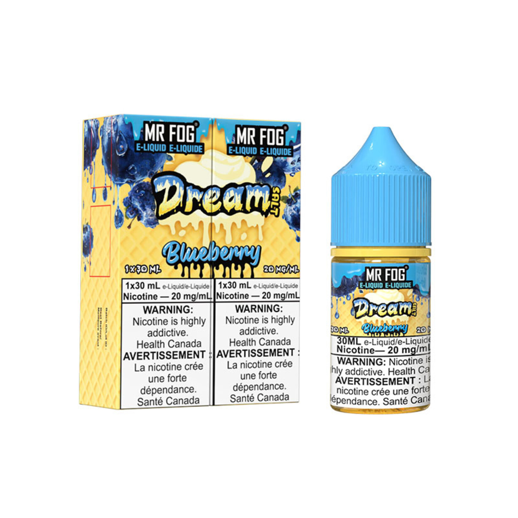 MR FOG MFEDR03 - MR FOG Dream E-liquid Blueberry 30ML Salt