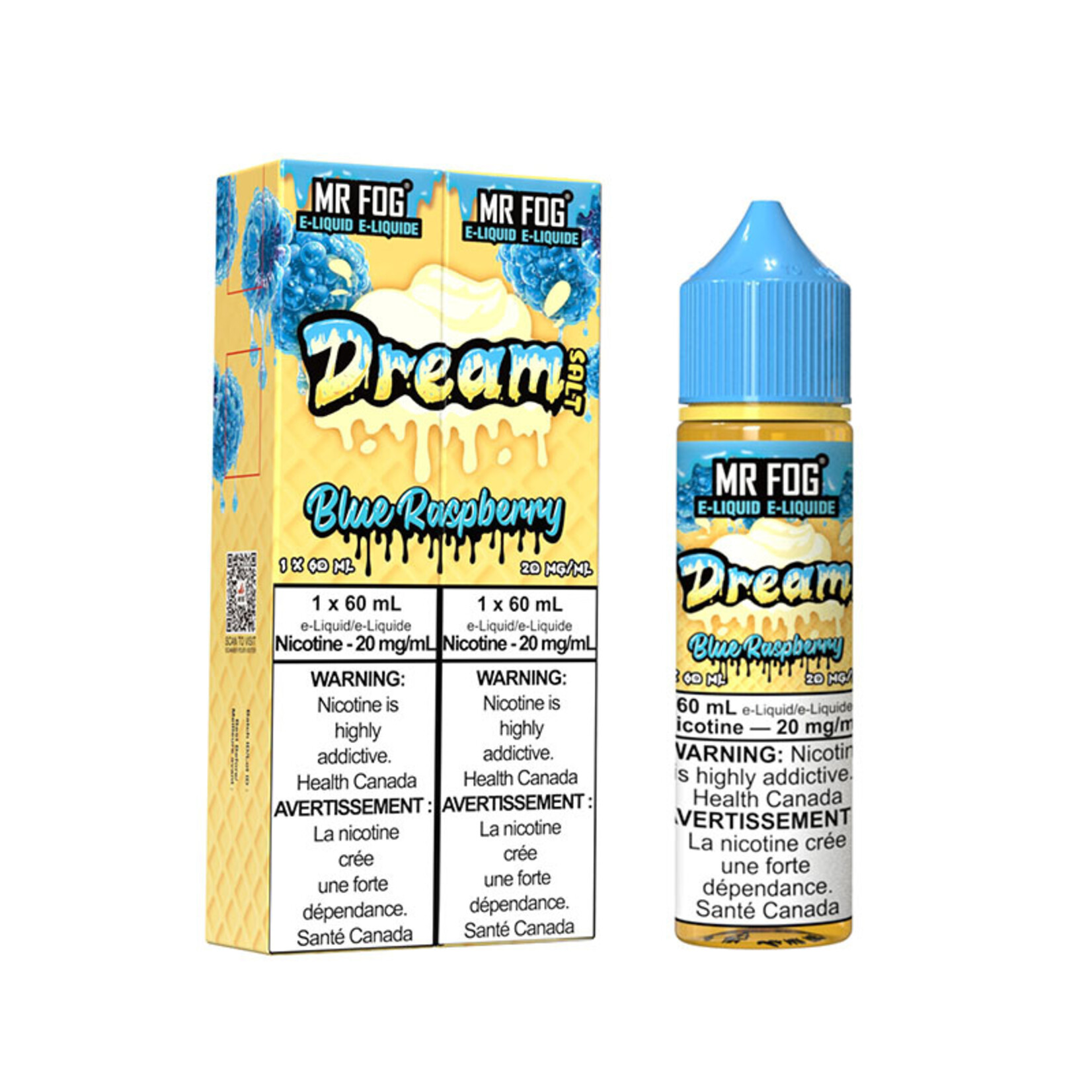 MR FOG MFEDR01 - MR FOG Dream E-liquid Blue Raspberry 60ML Salt