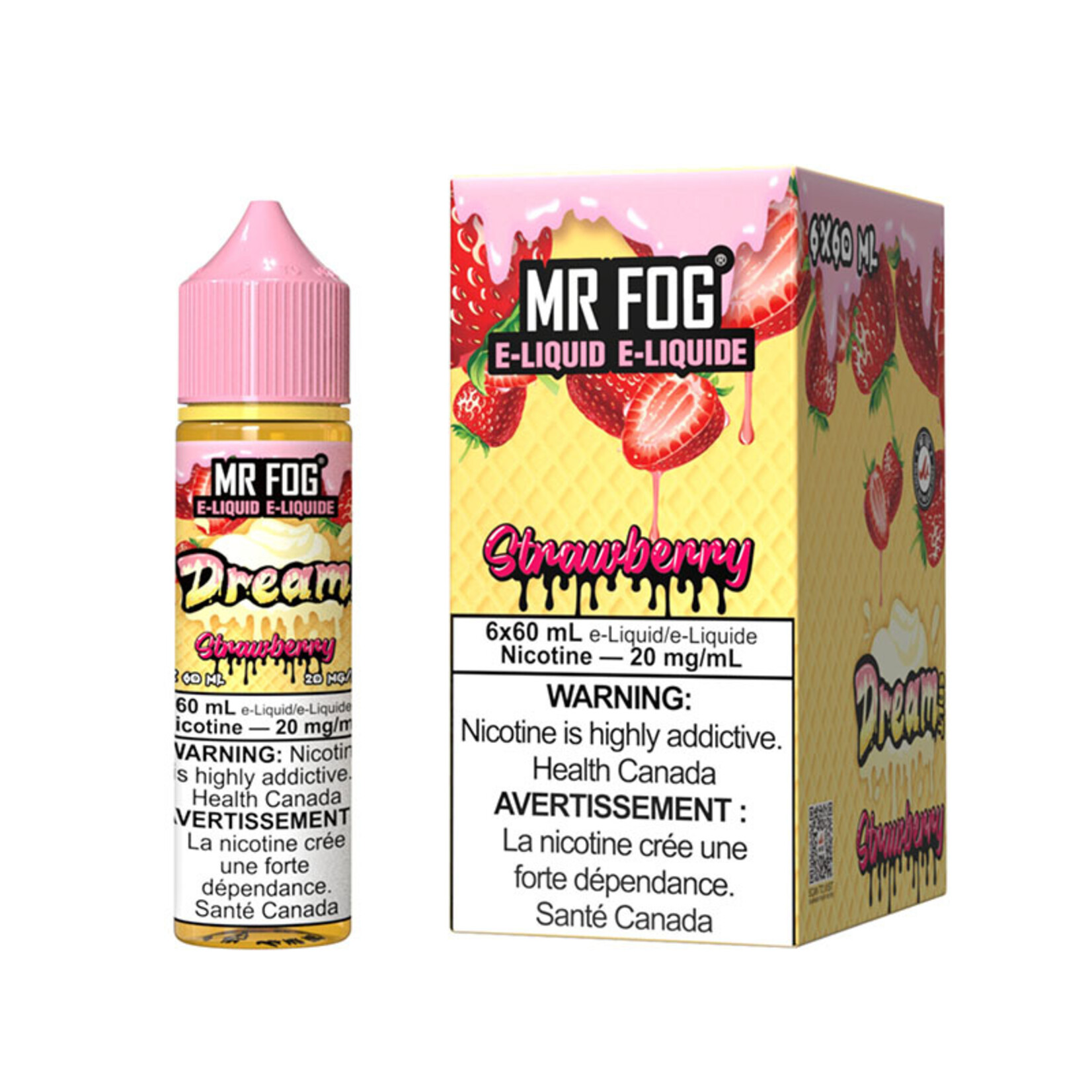 MR FOG MFEDR02 - MR FOG Dream E-liquid Strawberry 60ML Salt