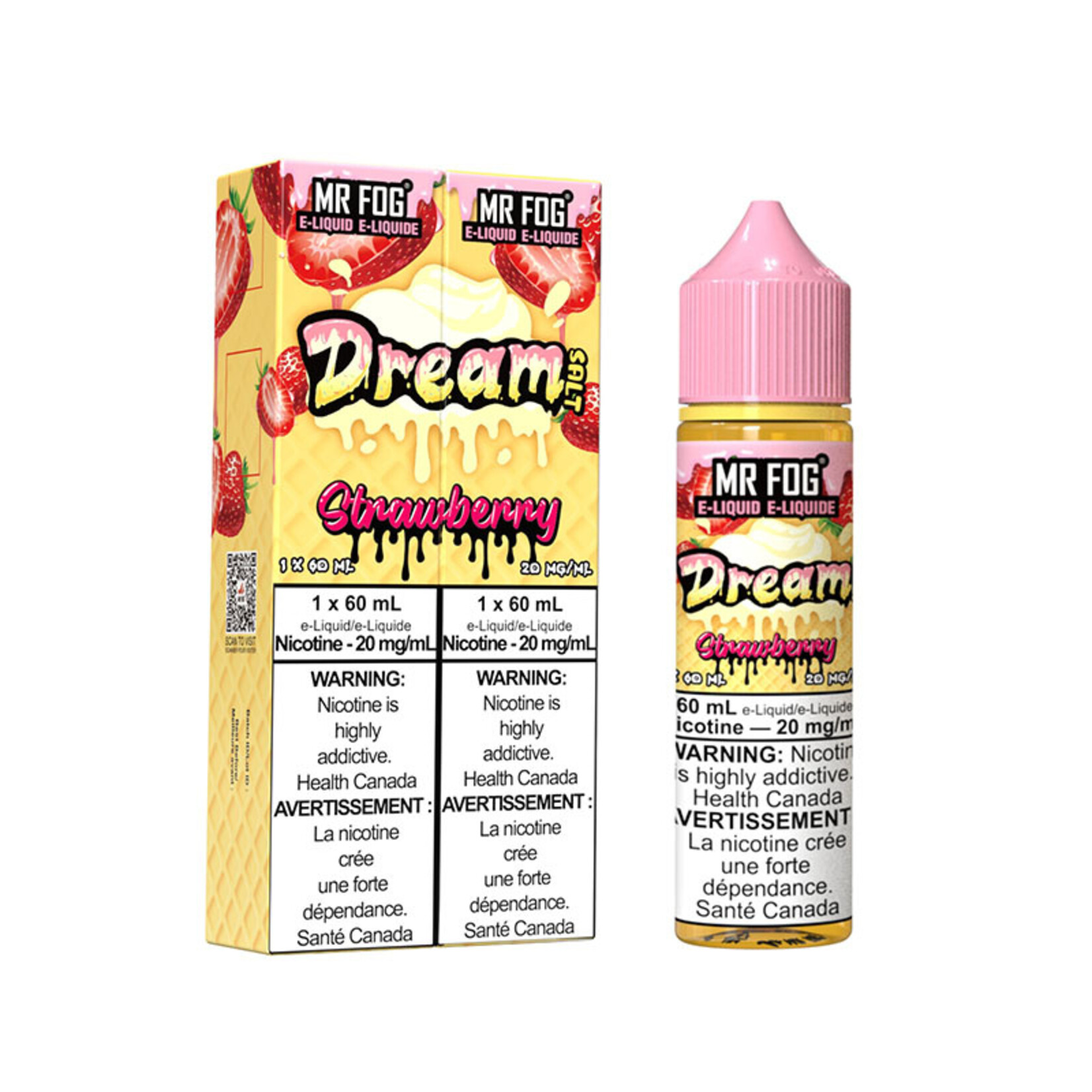 MR FOG MFEDR02 - MR FOG Dream E-liquid Strawberry 60ML Salt