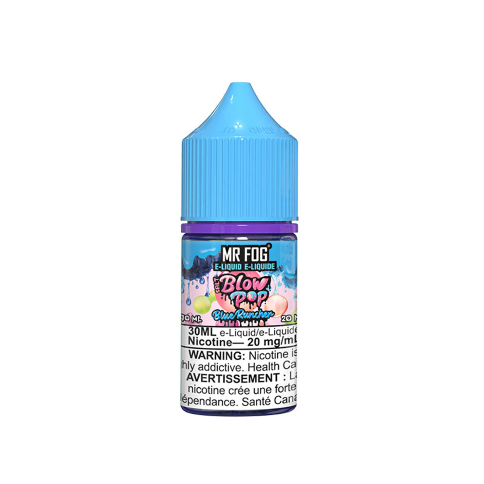MR FOG MFEBP01 - MR FOG Blow Pop E-liquid Blue Rancher 30ML Salt