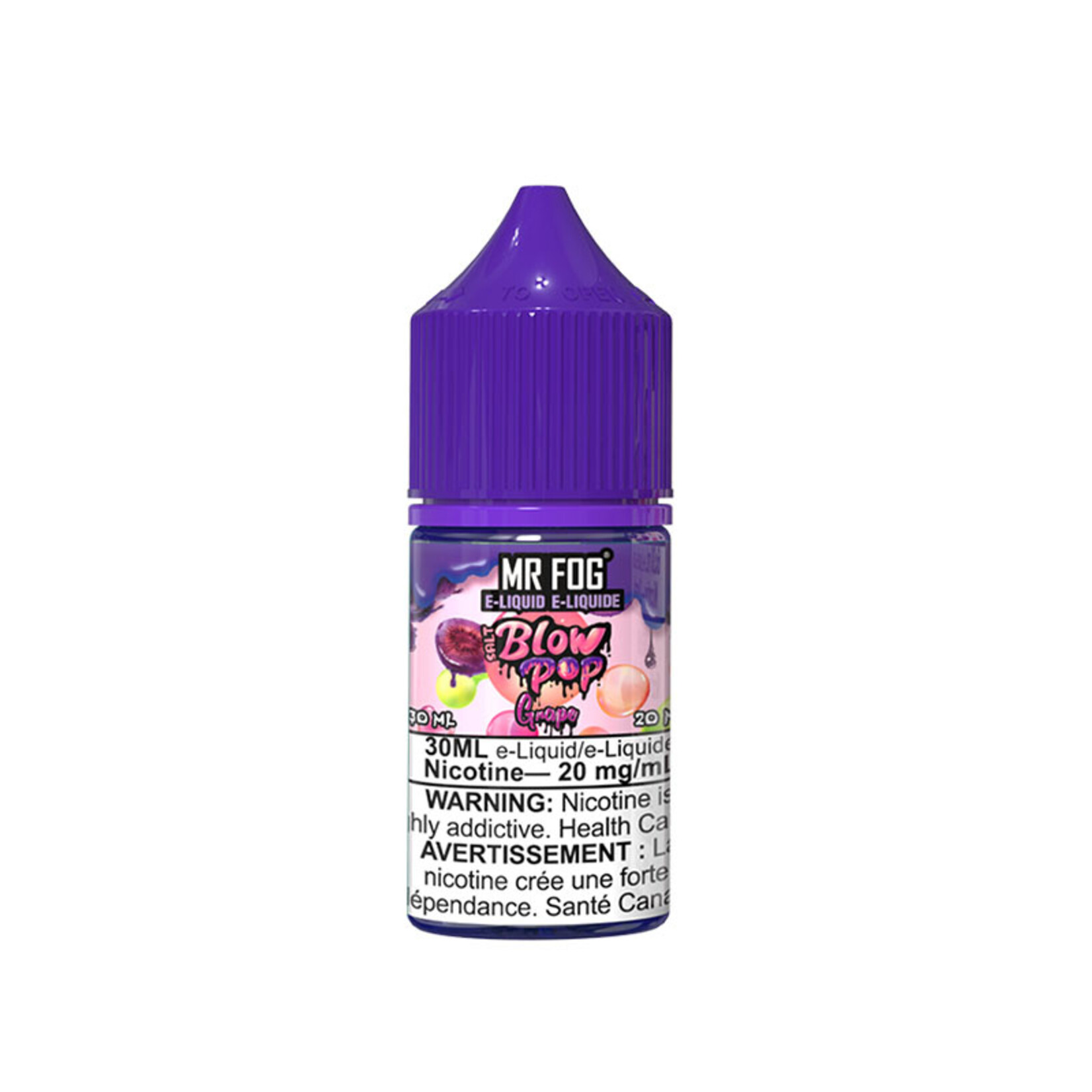 MR FOG MFEBP03 - MR FOG Blow Pop E-liquid Grape 30ML Salt