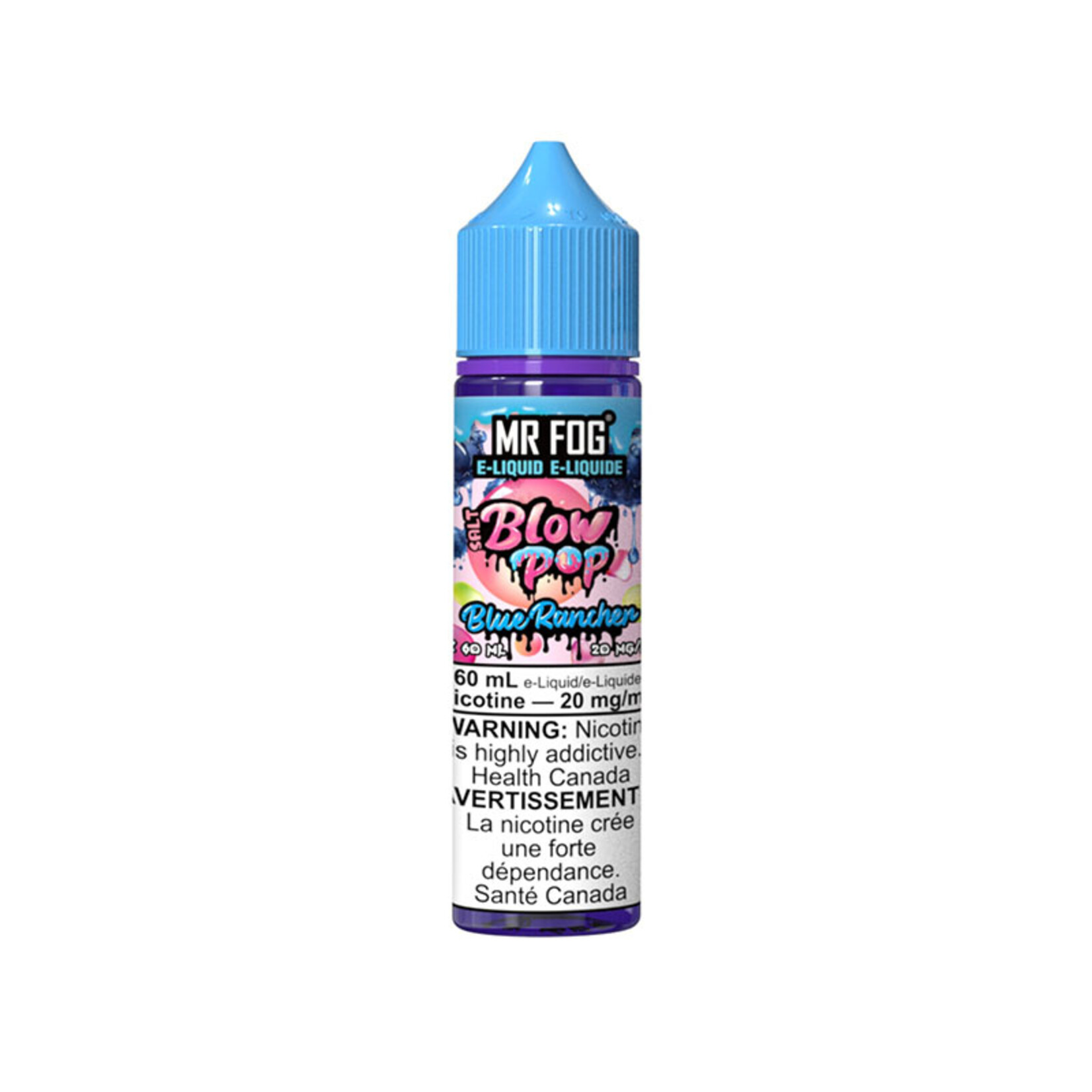MR FOG MFEBP01 - MR FOG Blow Pop E-liquid Blue Rancher 60ML Salt